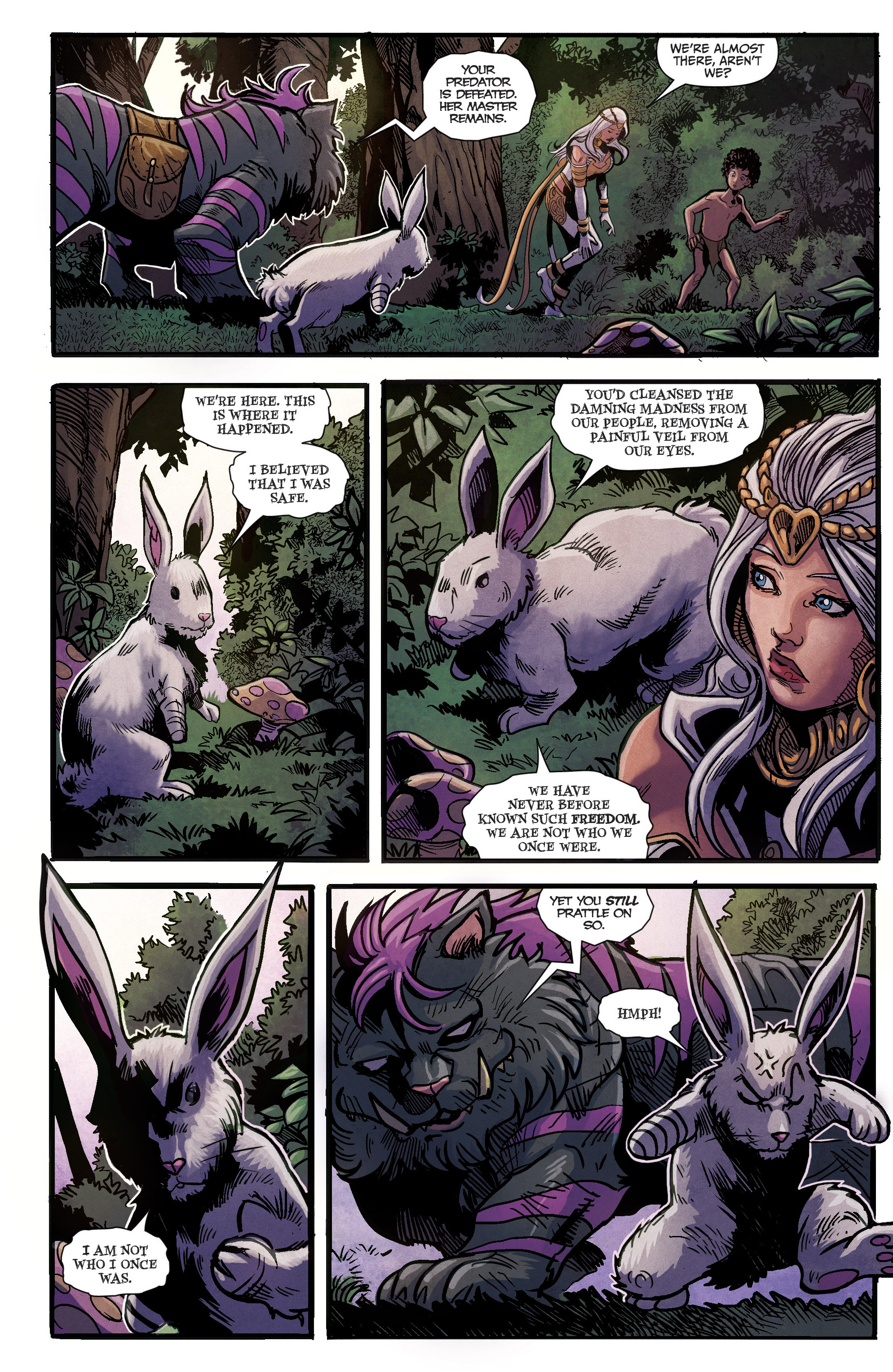 Read online Grimm Fairy Tales presents Wonderland comic -  Issue #29 - 17