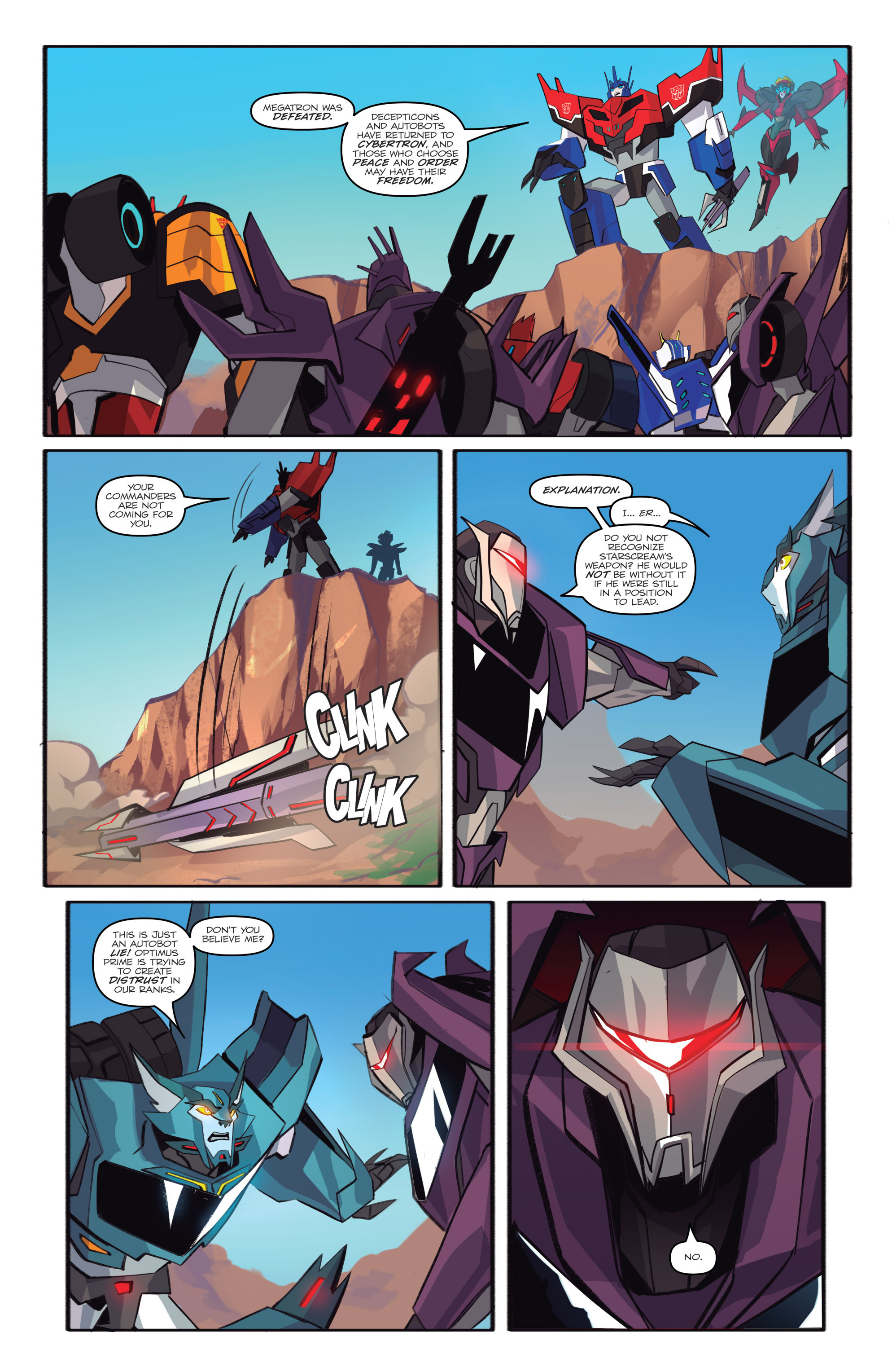 Read online Transformers: Robots In Disguise (2015) comic -  Issue #6 - 20