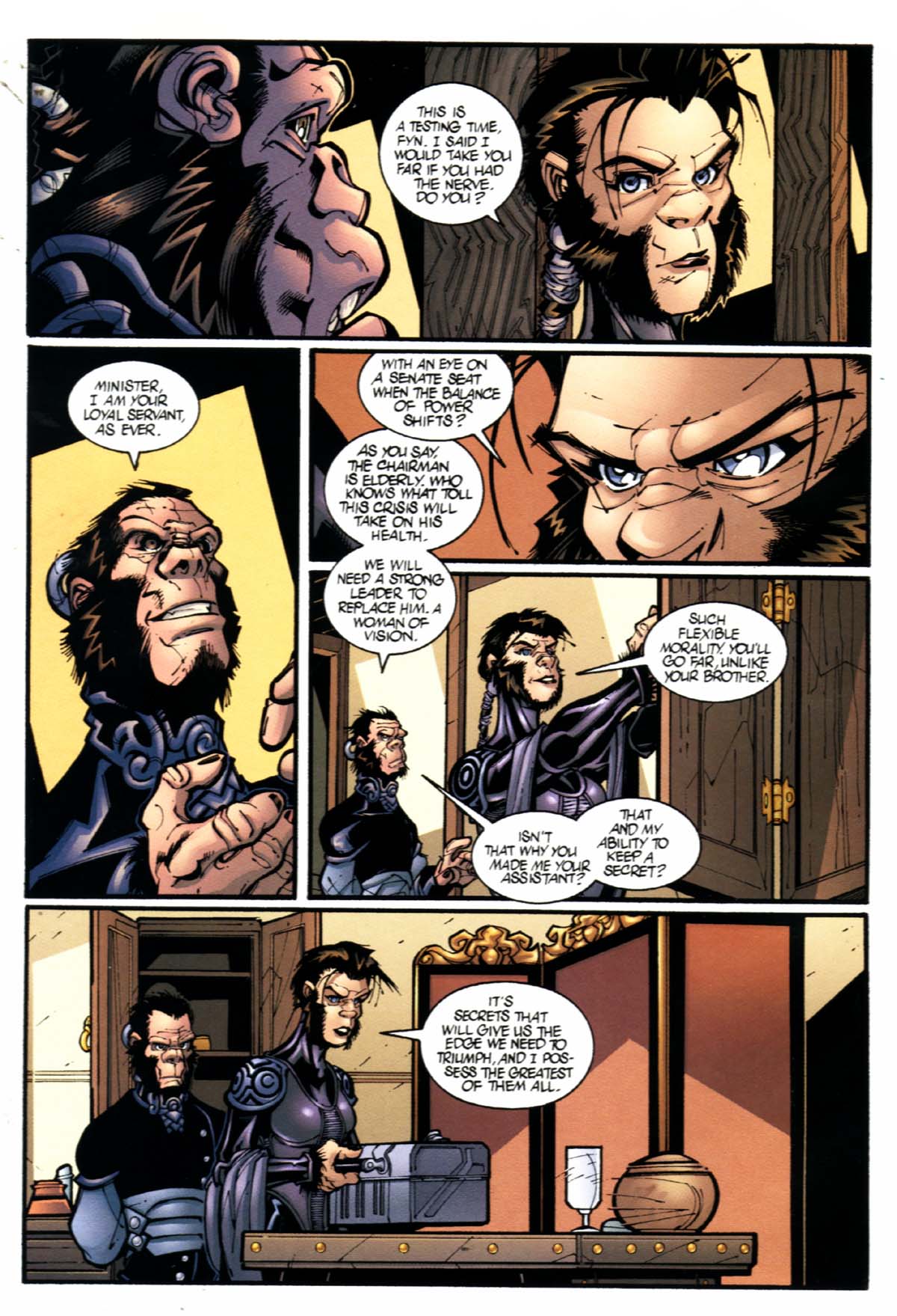 Read online Planet of the Apes: The Human War comic -  Issue #1 - 20