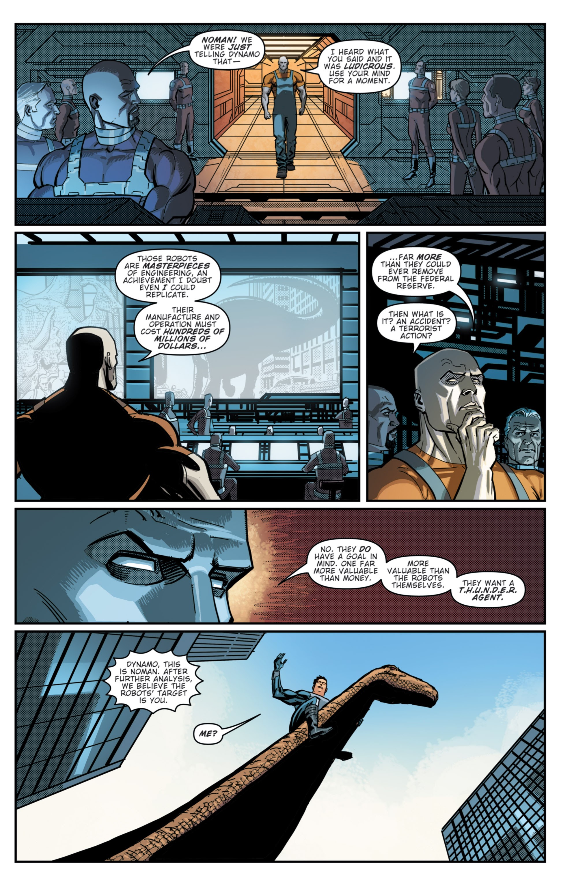 Read online T.H.U.N.D.E.R. Agents (2013) comic -  Issue #5 - 12