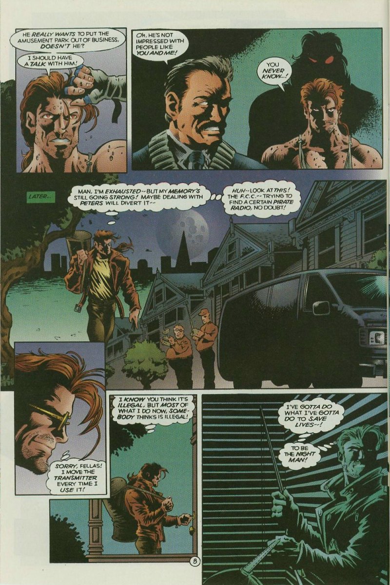 Read online The Night Man comic -  Issue #6 - 9