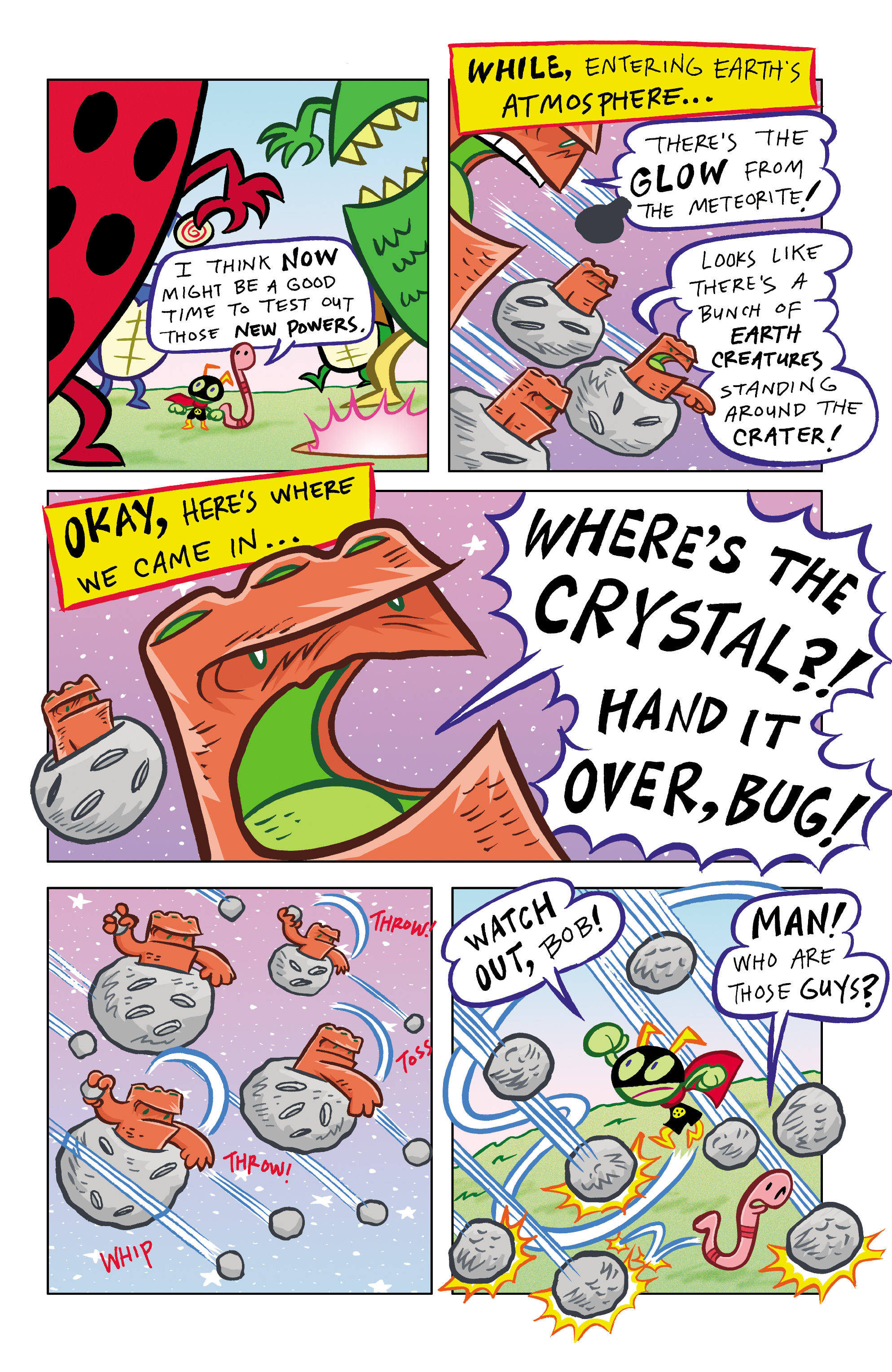 Read online Aw Yeah Comics: Action Cat & Adventure Bug comic -  Issue #1 - 30