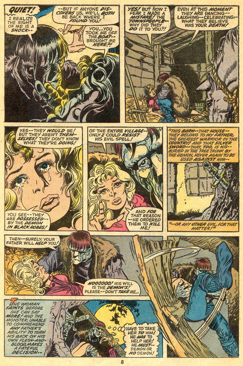 Read online Frankenstein (1973) comic -  Issue #5 - 7