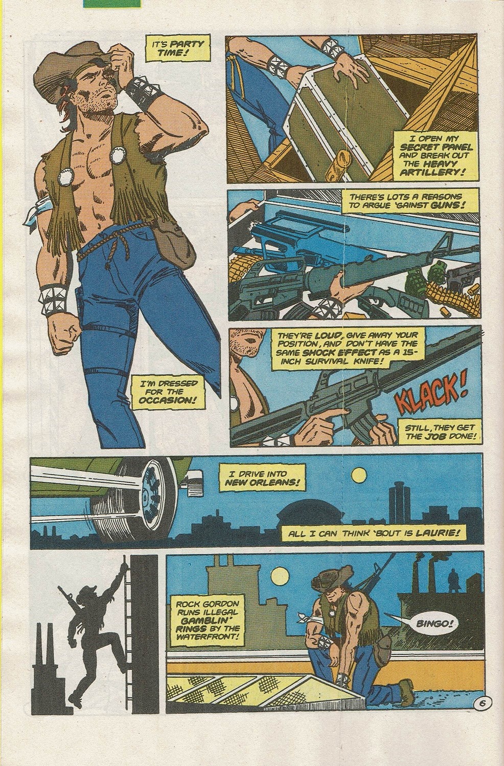 Read online The Adventures of Bayou Billy comic -  Issue #4 - 8