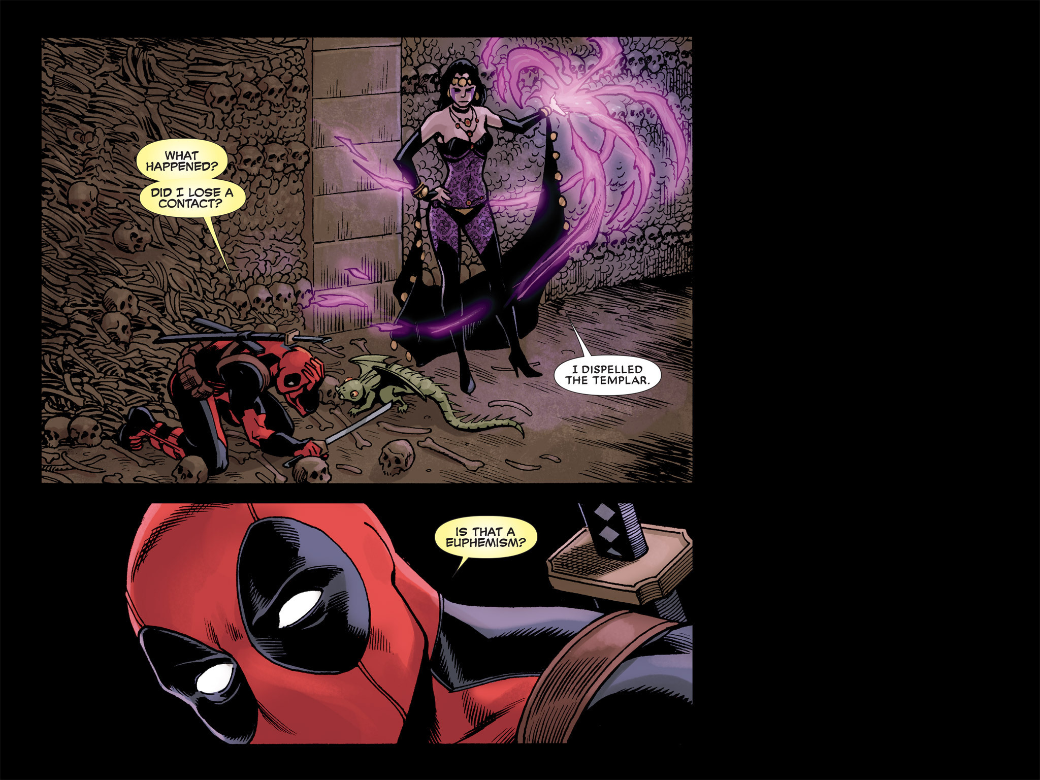 Read online Deadpool: The Gauntlet Infinite Comic comic -  Issue #6 - 45