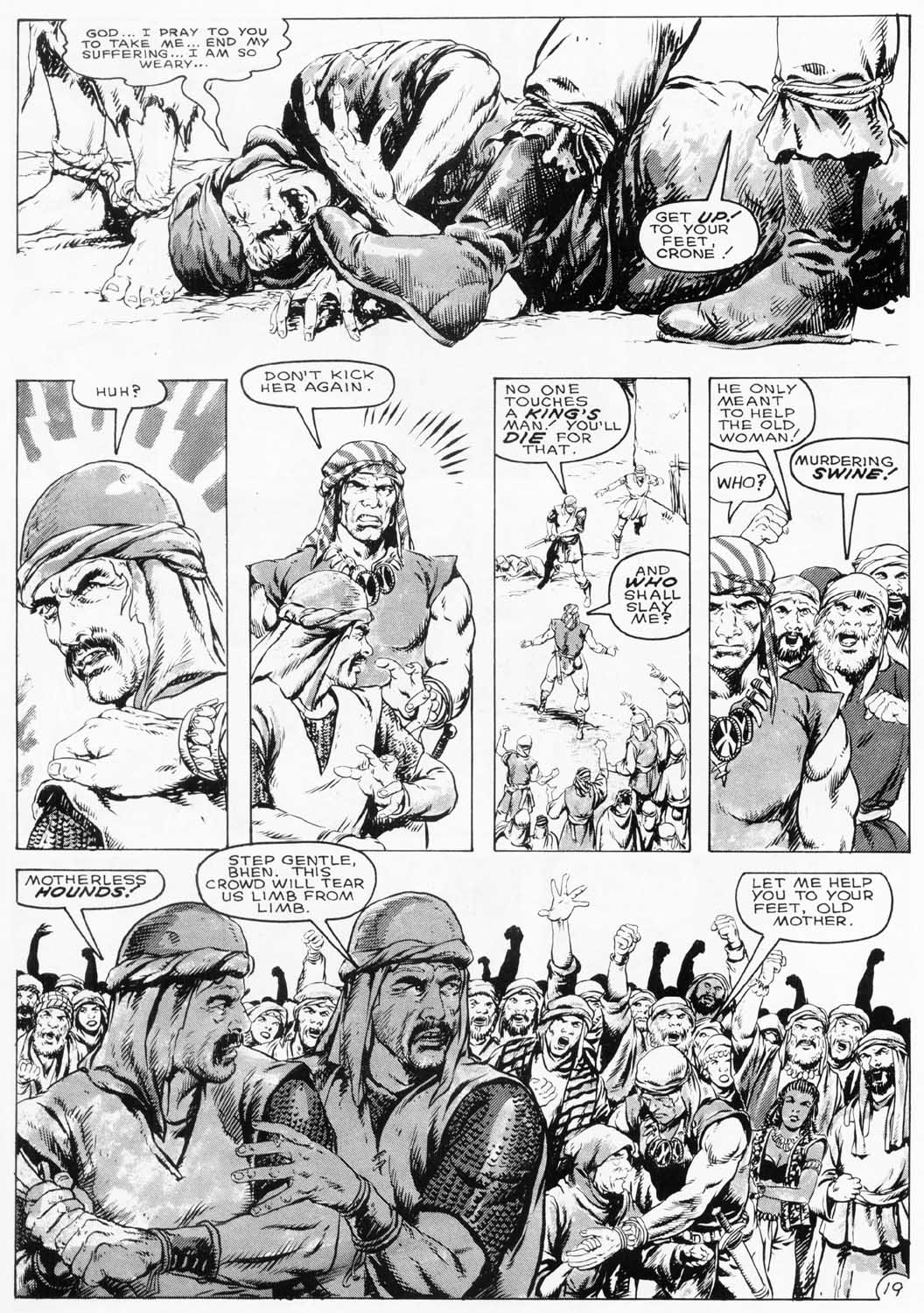 Read online The Savage Sword Of Conan comic -  Issue #153 - 22