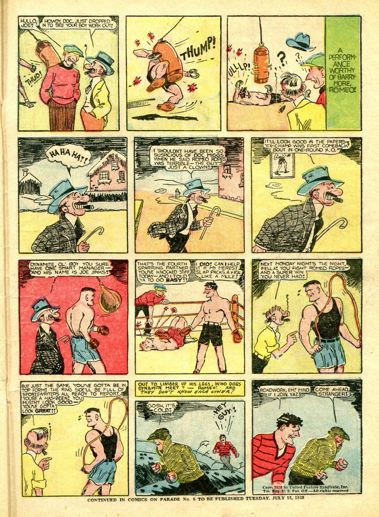 Read online Comics on Parade comic -  Issue #4 - 39
