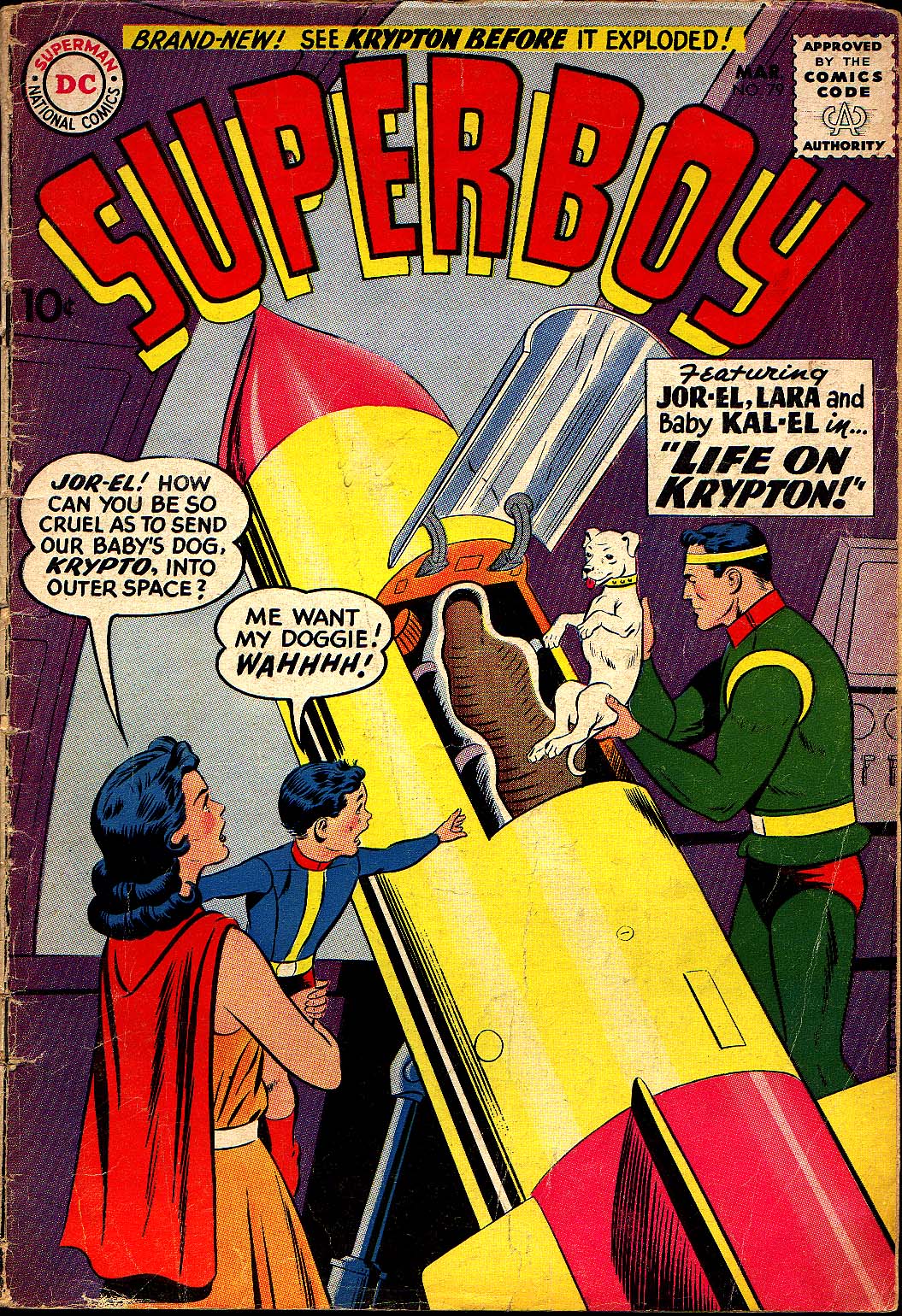 Read online Superboy (1949) comic -  Issue #79 - 1