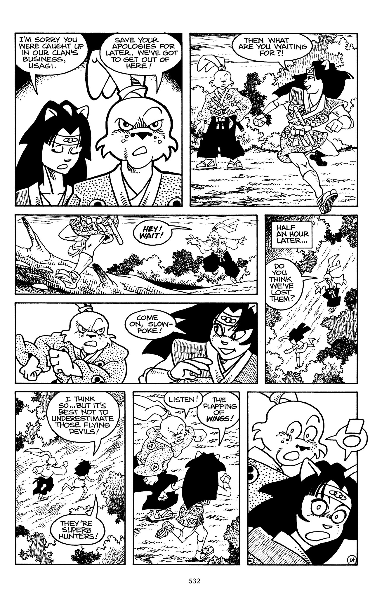 Read online The Usagi Yojimbo Saga comic -  Issue # TPB 1 - 520