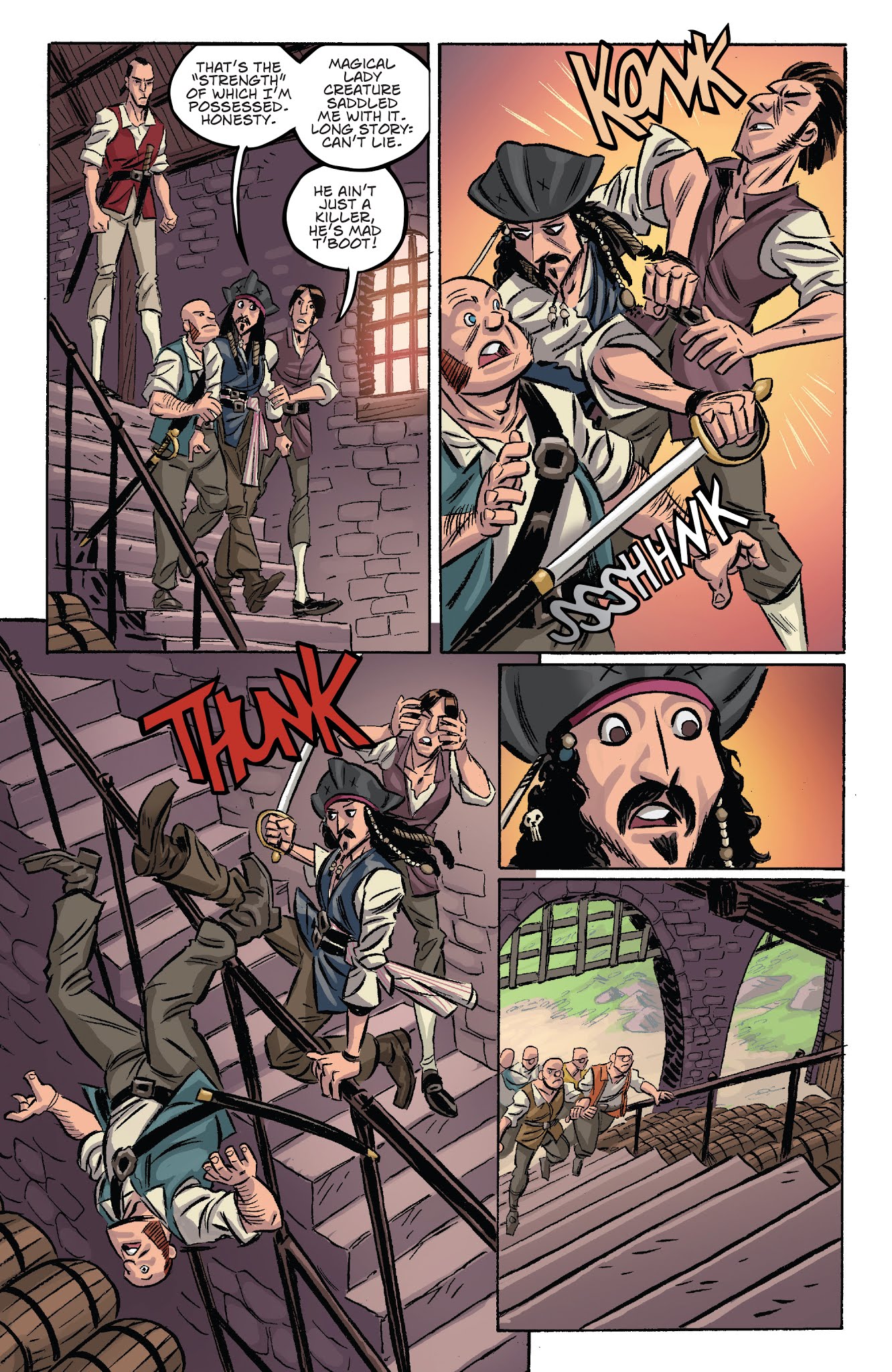 Read online Disney Pirates of the Caribbean comic -  Issue #3 - 18