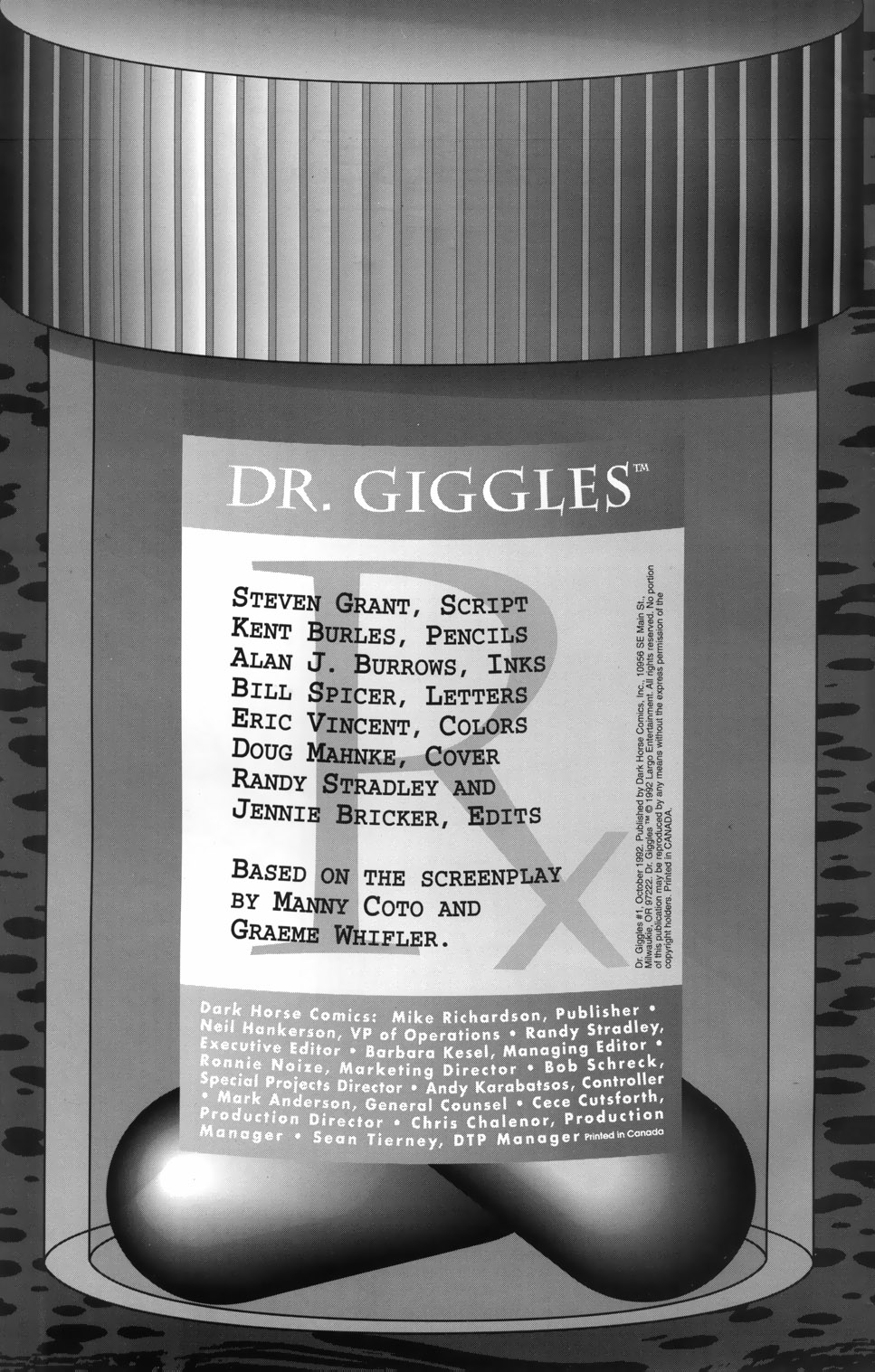 Read online Dr. Giggles comic -  Issue #1 - 2