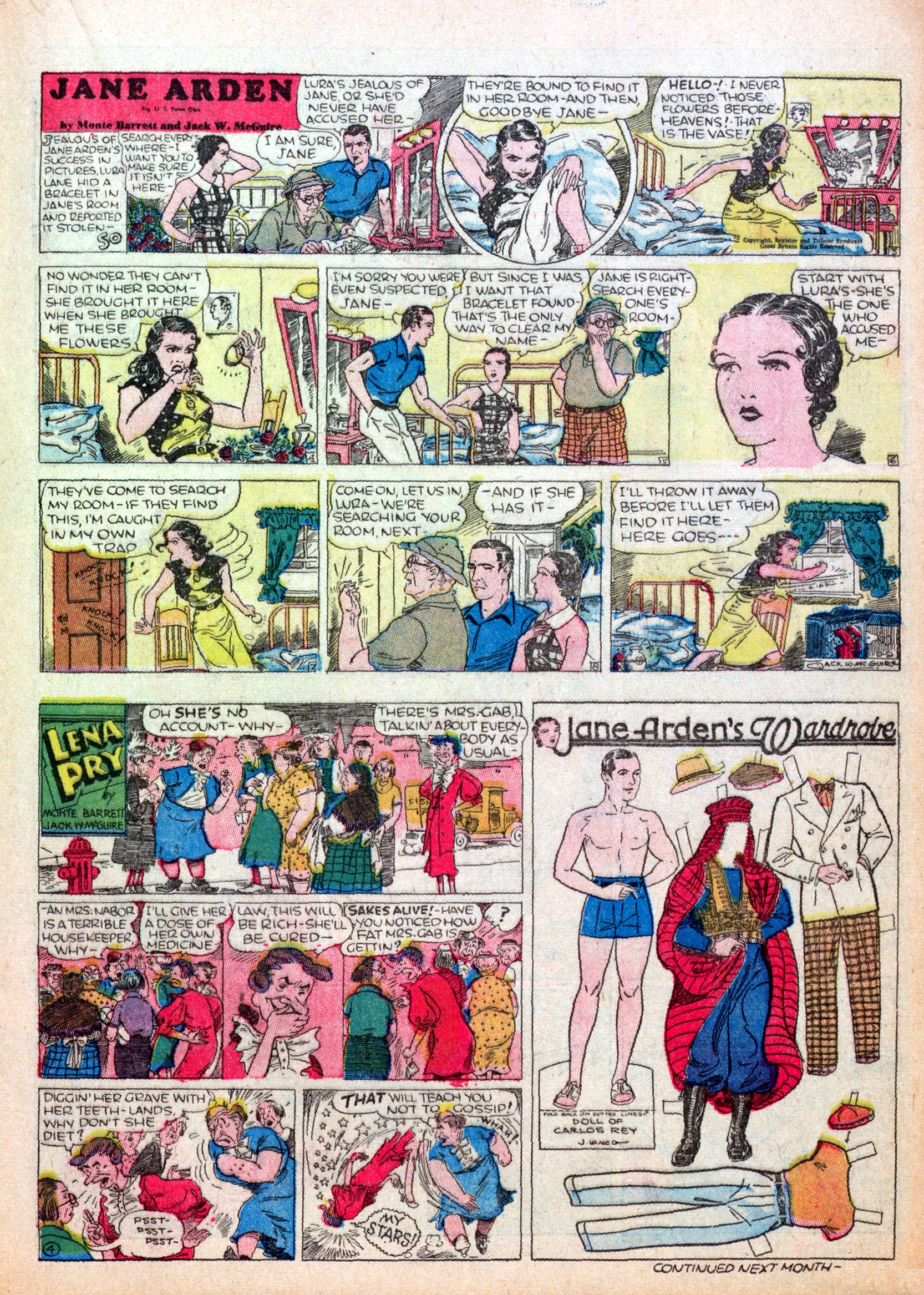 Read online Famous Funnies comic -  Issue #17 - 25