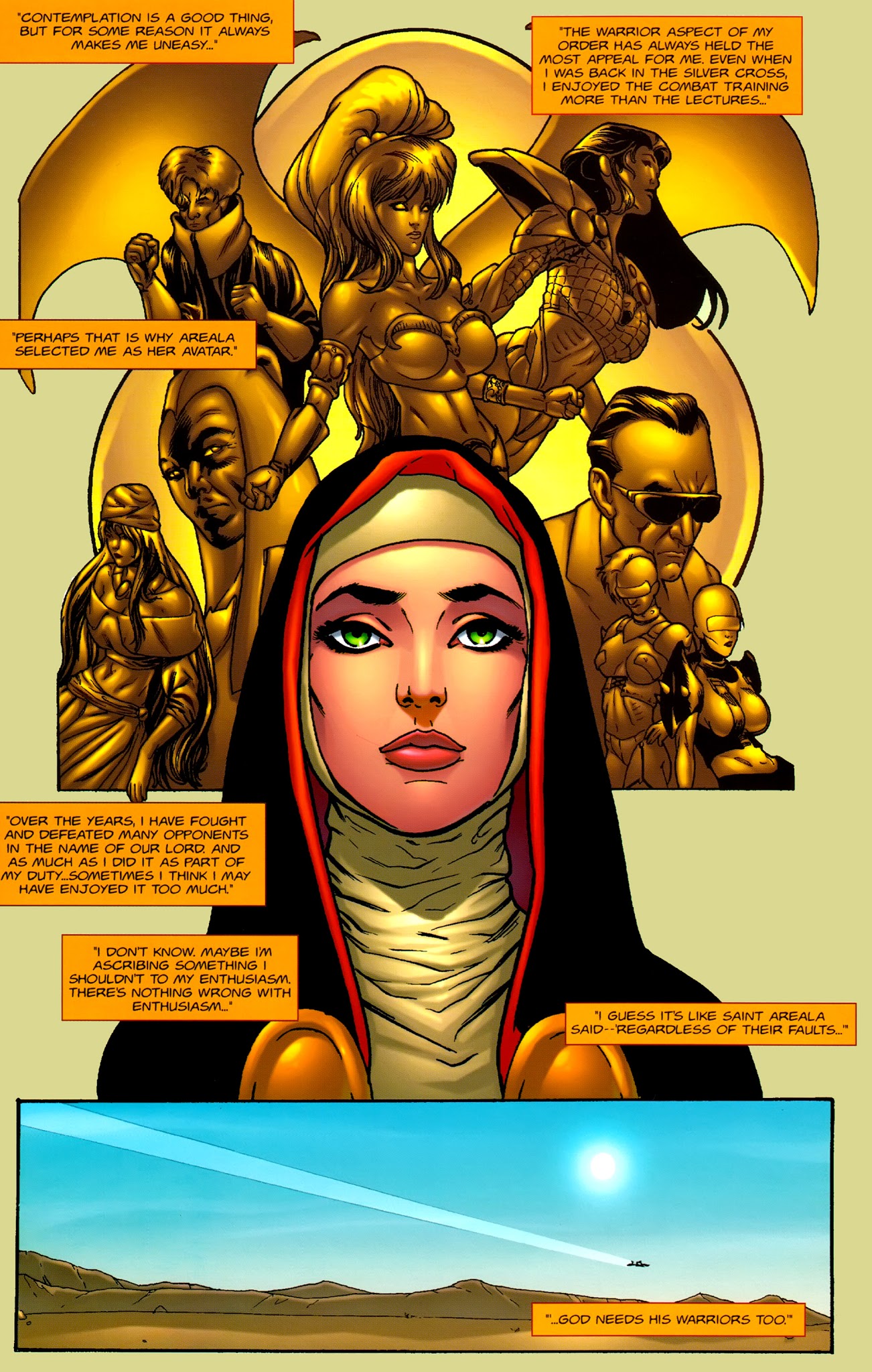 Read online Warrior Nun Areala (1999) comic -  Issue #7 - 16