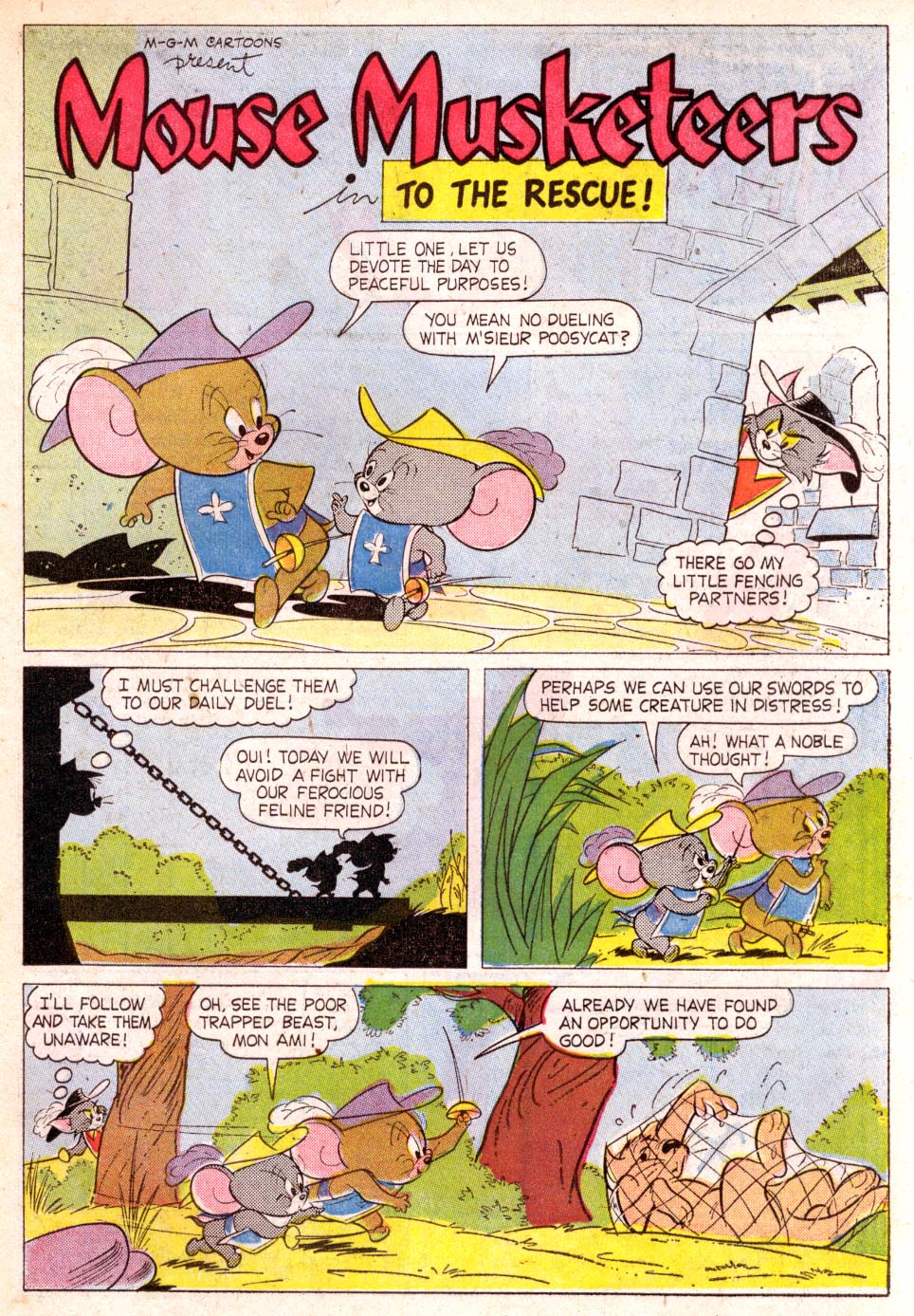 Read online M.G.M's The Mouse Musketeers comic -  Issue #17 - 23