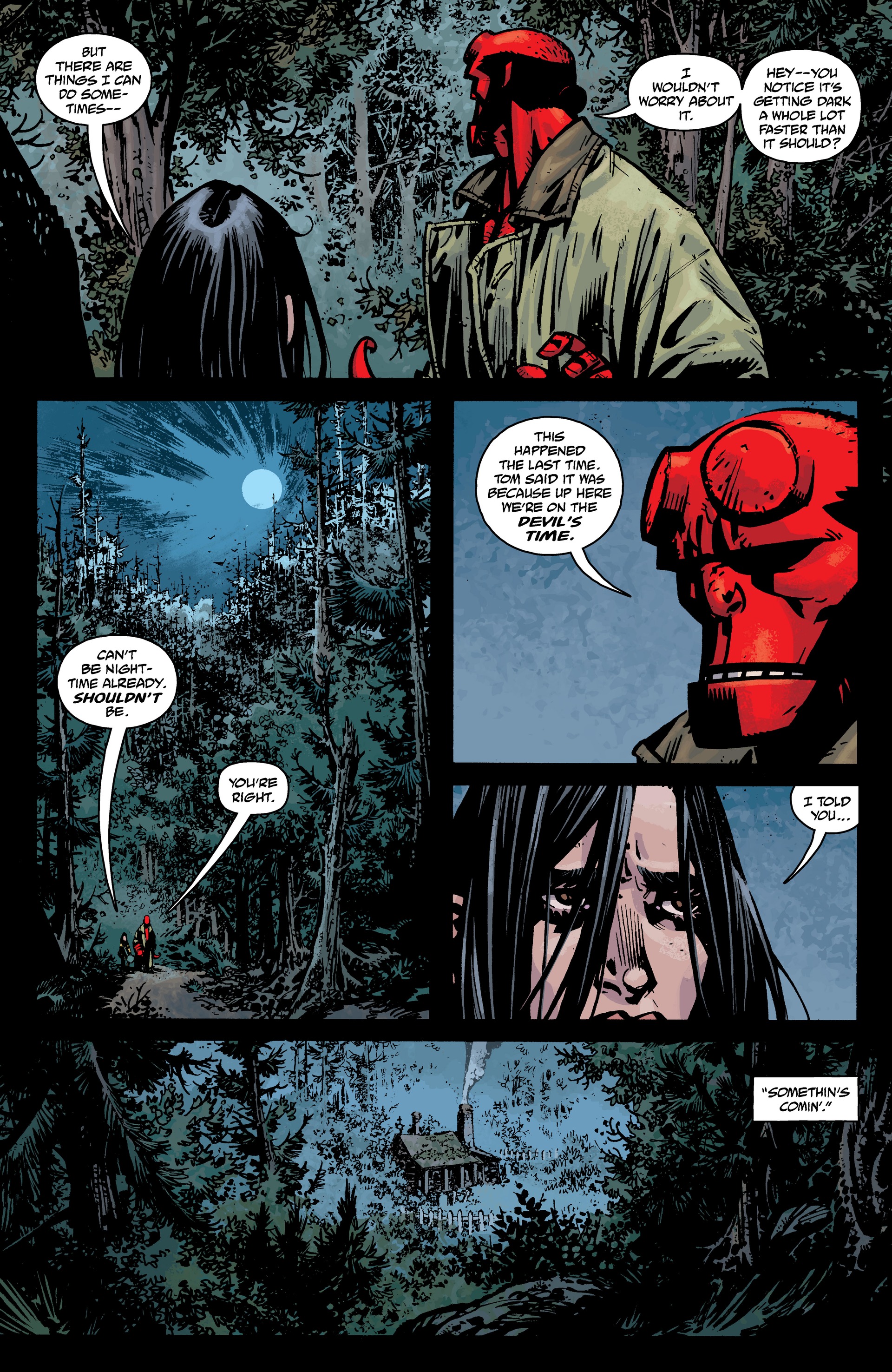 Read online Hellboy and the B.P.R.D.: The Return of Effie Kolb and Others comic -  Issue # TPB (Part 1) - 21