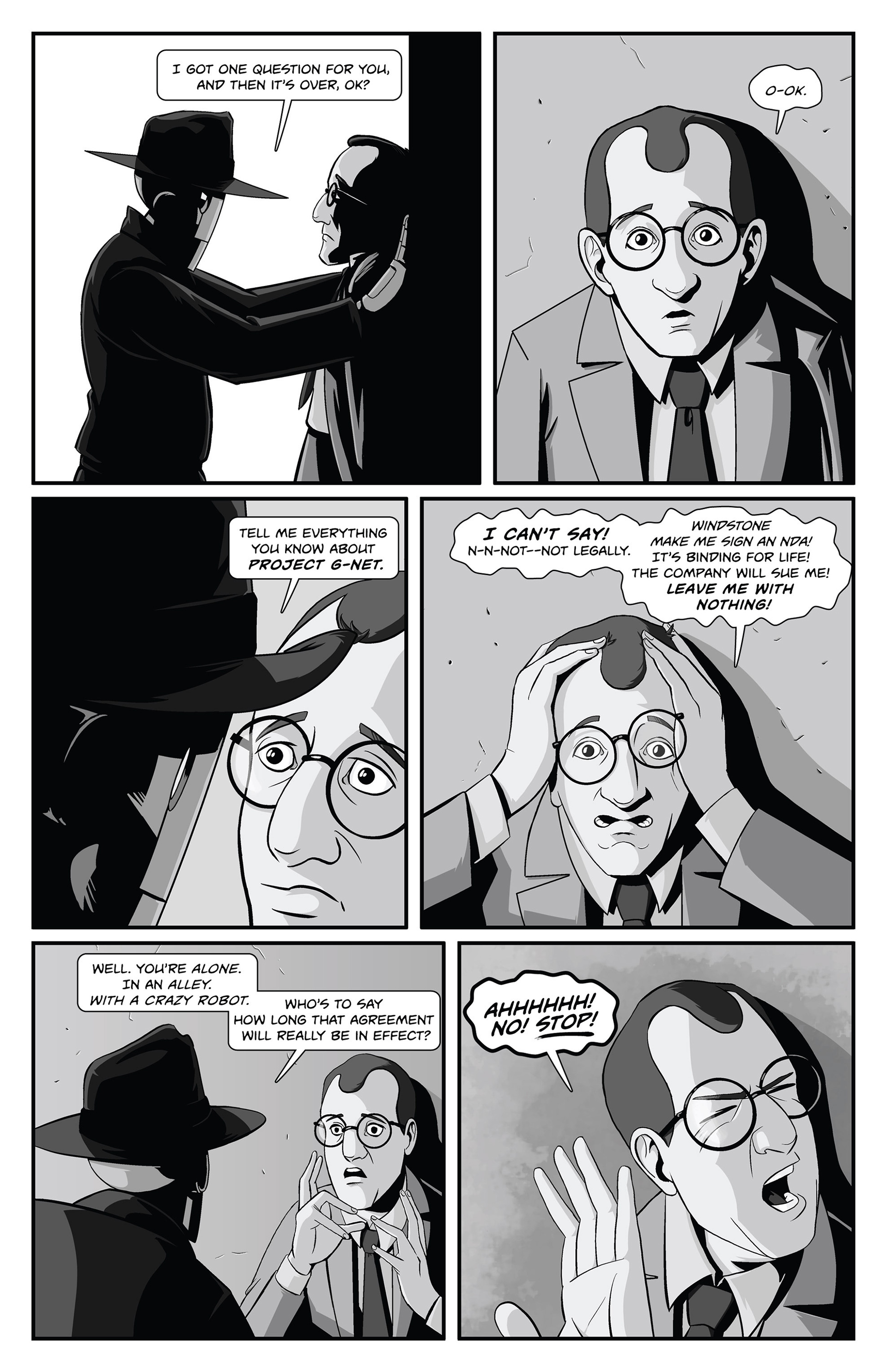 Read online Copernicus Jones: Robot Detective comic -  Issue #5 - 14