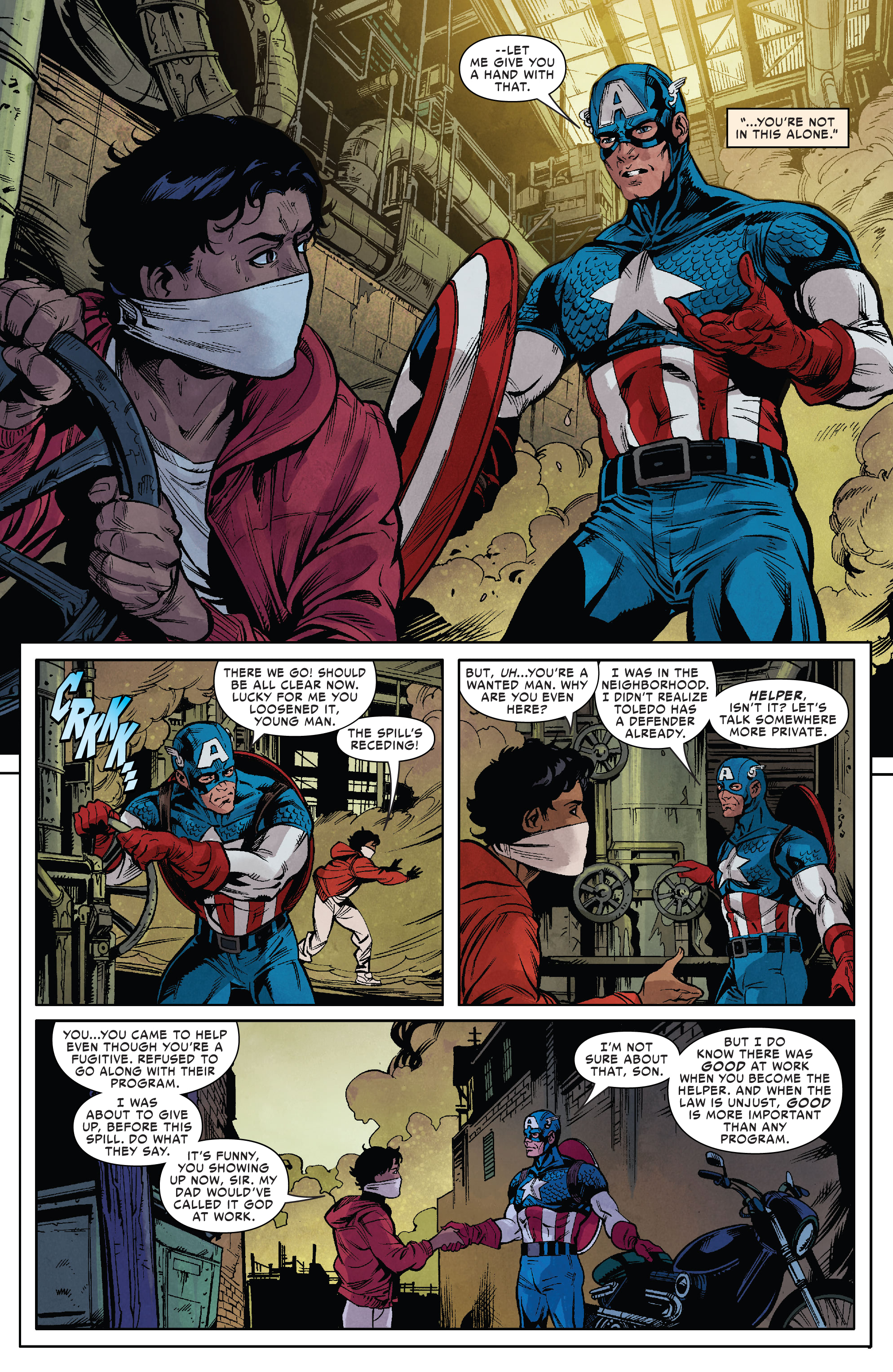 Read online Marvels Snapshot comic -  Issue # Civil War - 18