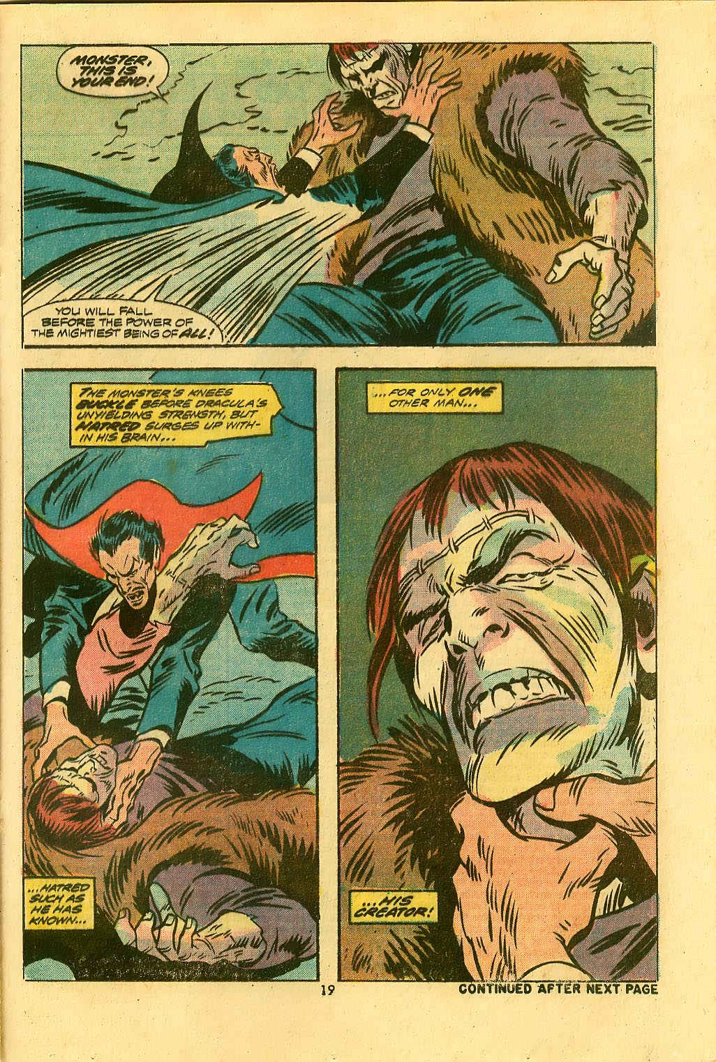 Read online Frankenstein (1973) comic -  Issue #9 - 14