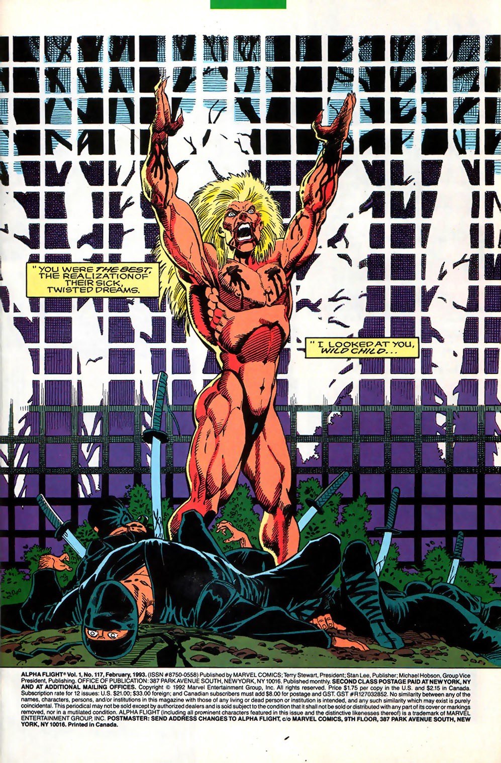 Read online Alpha Flight (1983) comic -  Issue #117 - 2