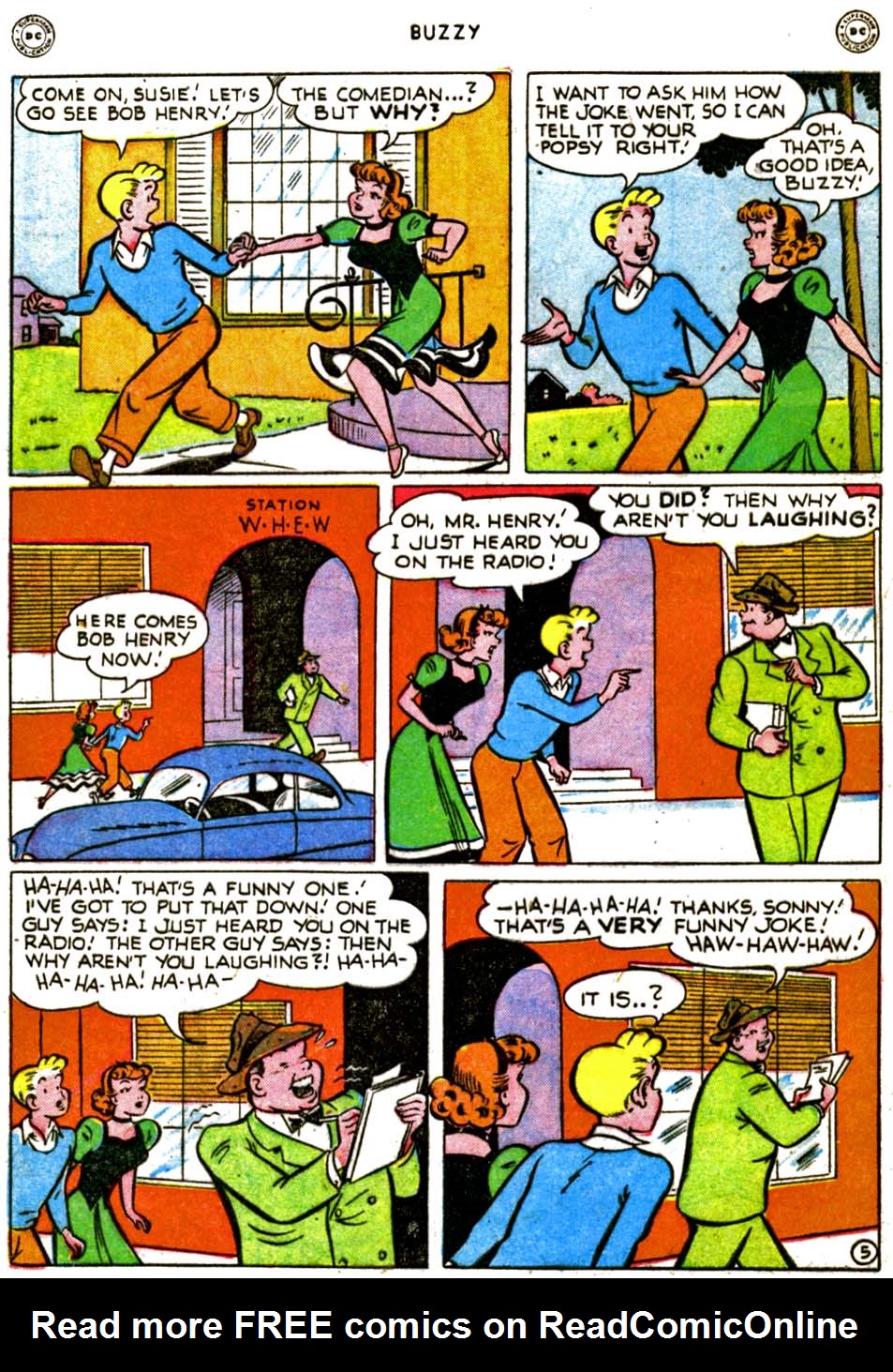 Read online Buzzy comic -  Issue #27 - 46