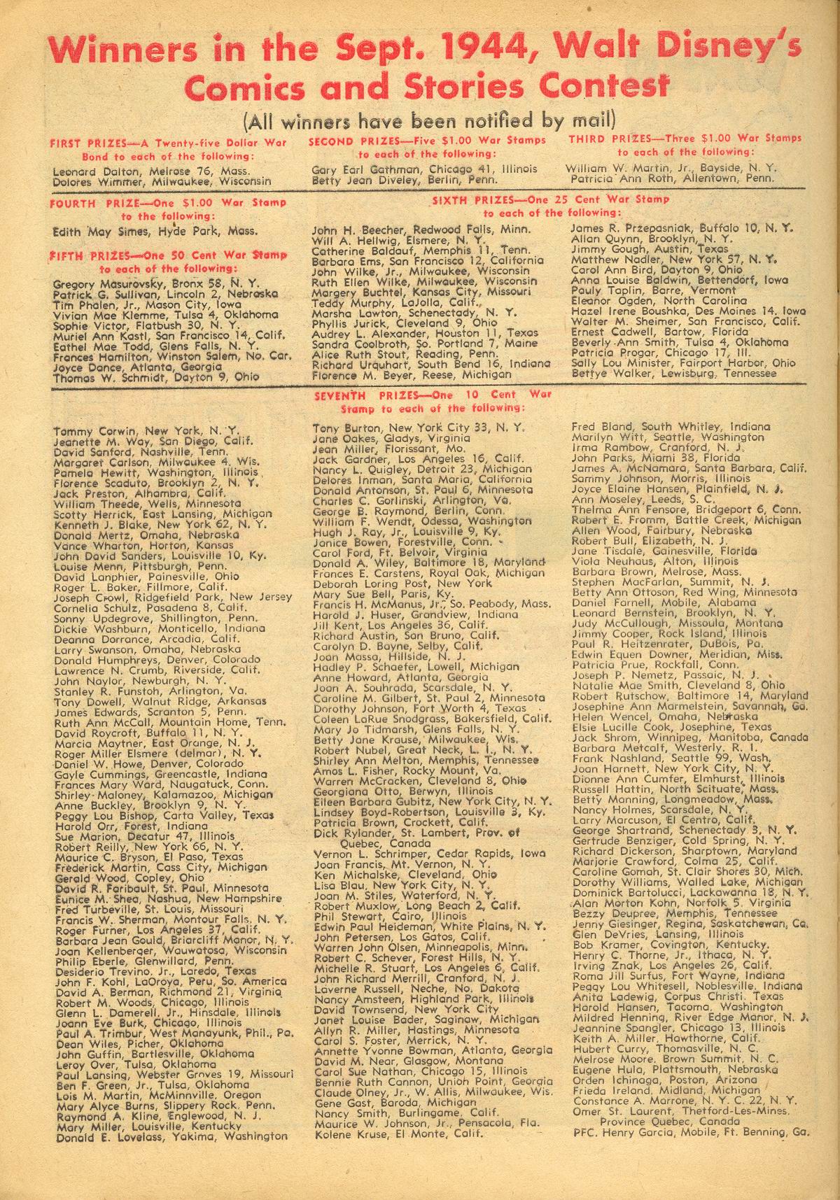 Read online Walt Disney's Comics and Stories comic -  Issue #53 - 42