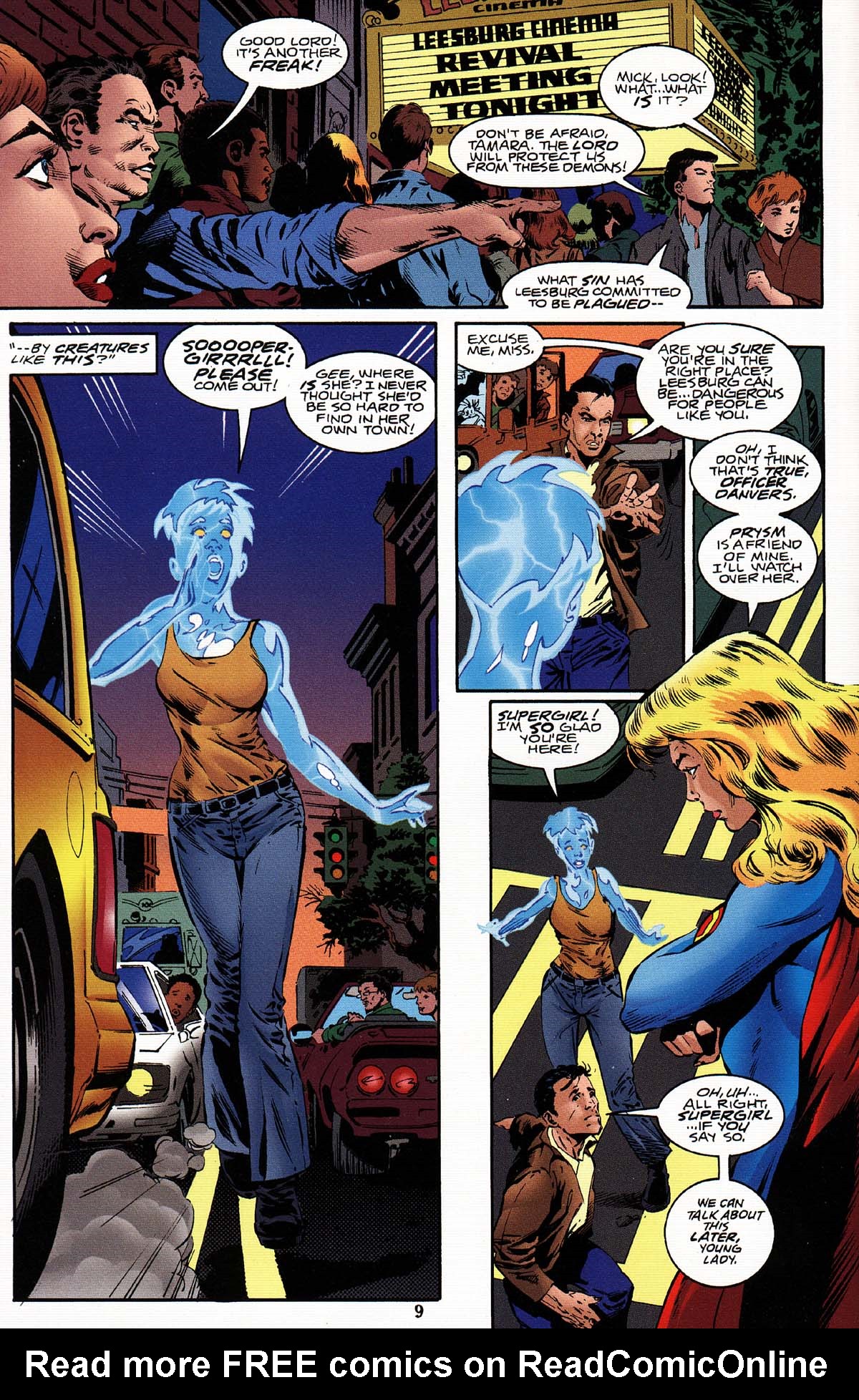 Read online Supergirl/Prysm Double-Shot comic -  Issue # Full - 13