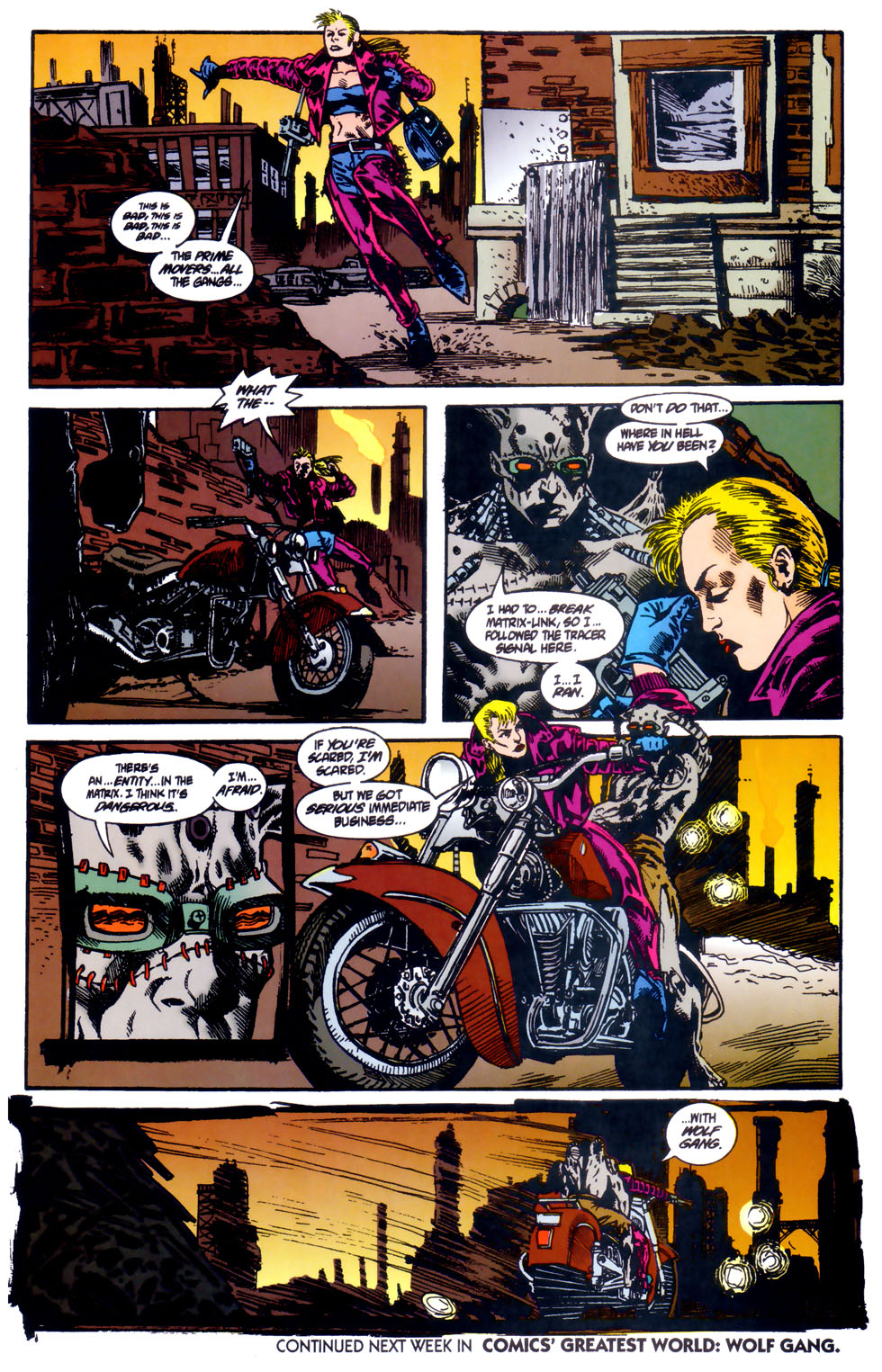 Comics' Greatest World: Steel Harbor Issue #2 #2 - English 17