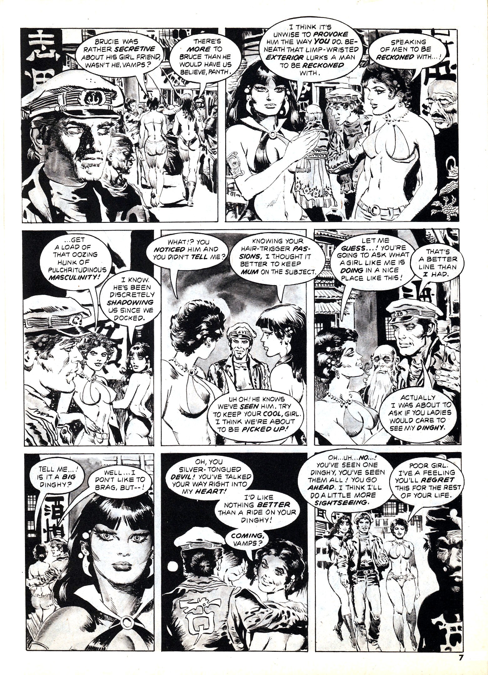 Read online Vampirella (1969) comic -  Issue #78 - 7
