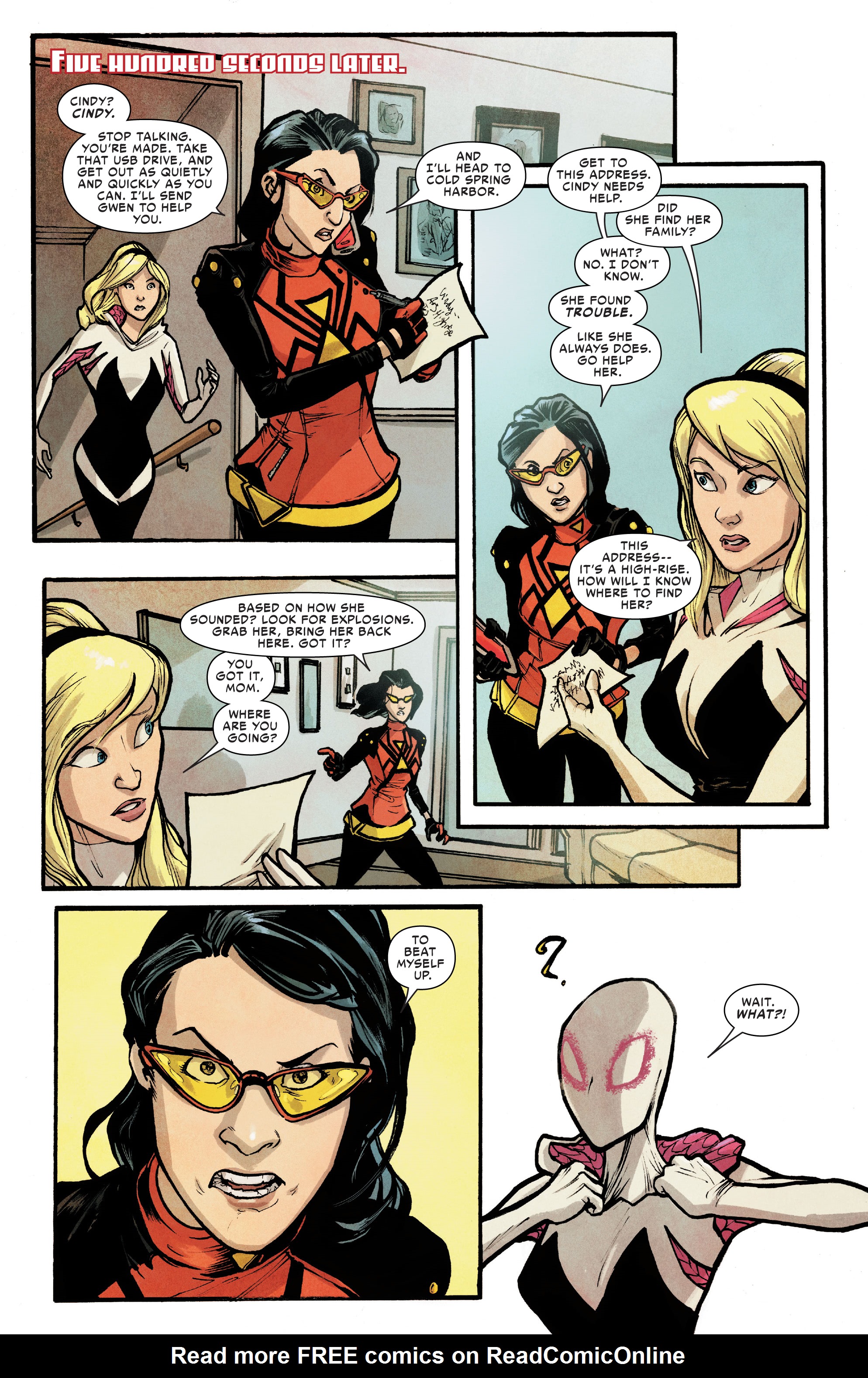 Read online Silk: Out of the Spider-Verse comic -  Issue # TPB 2 (Part 2) - 90