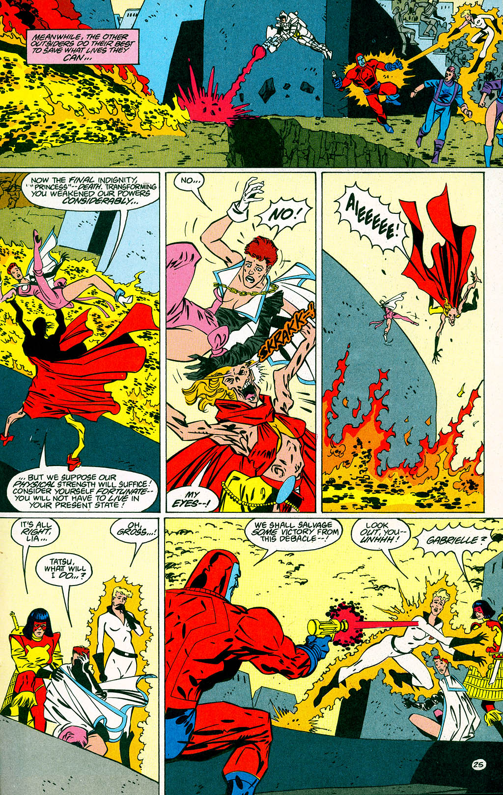 Read online The Outsiders (1985) comic -  Issue #28 - 26