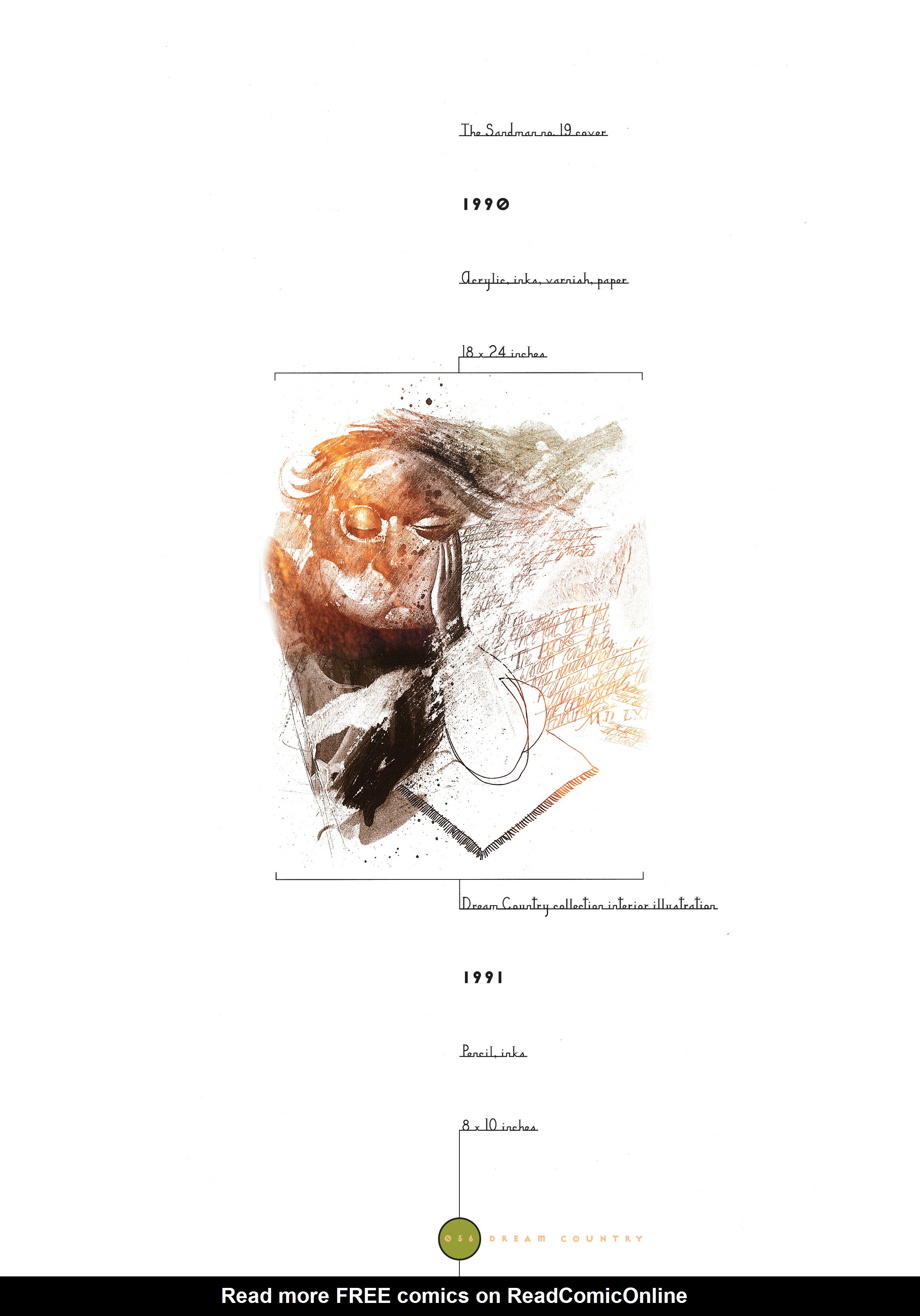 Read online Dust Covers: The Collected Sandman Covers, 1989-1997 comic -  Issue # TPB (Part 1) - 55