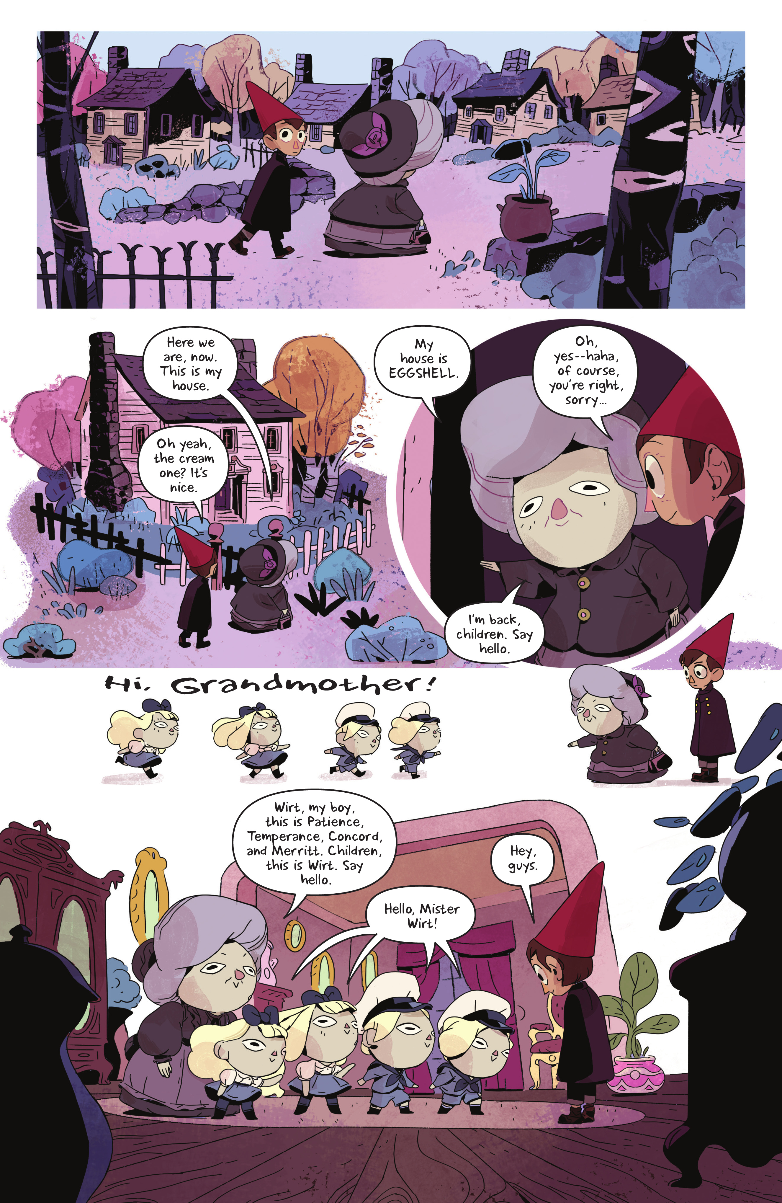 Read online Over the Garden Wall: Hollow Town comic -  Issue # TPB - 23