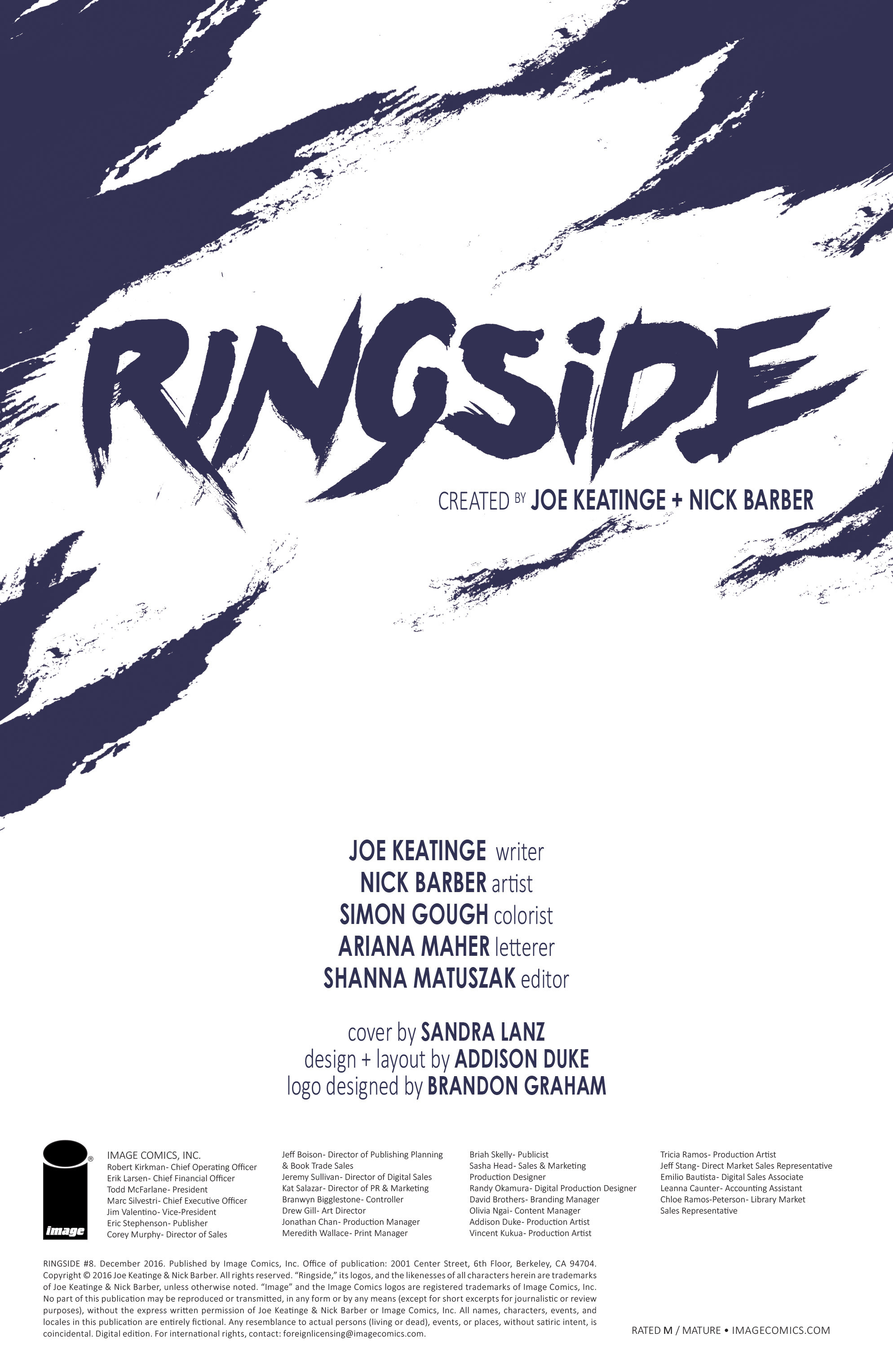 Read online Ringside comic -  Issue #8 - 31