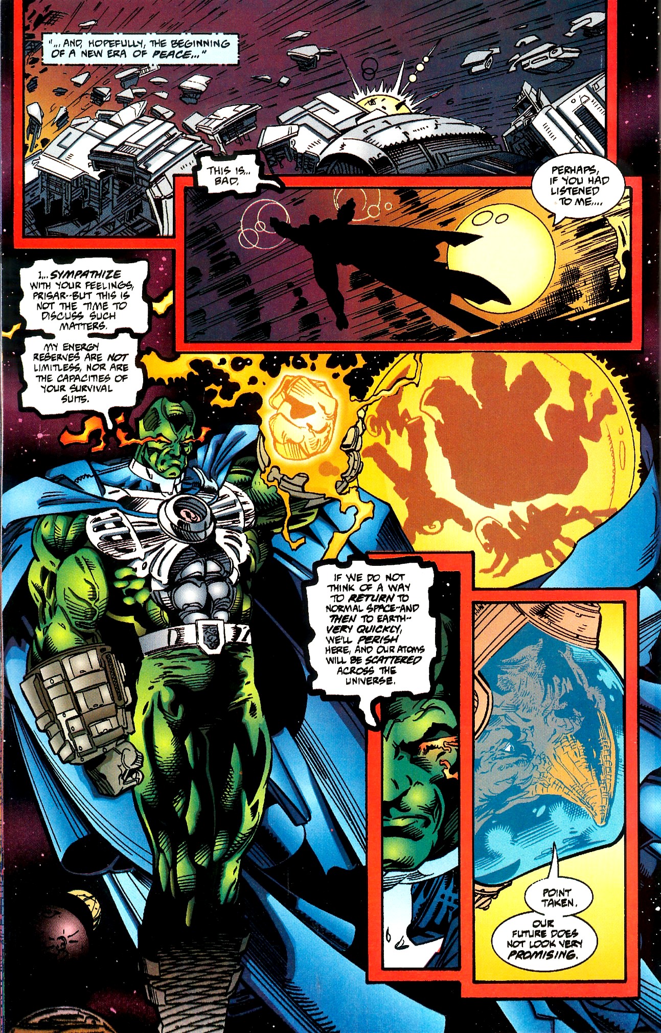 Read online Leonard Nimoy's Primortals (1995) comic -  Issue #7 - 20