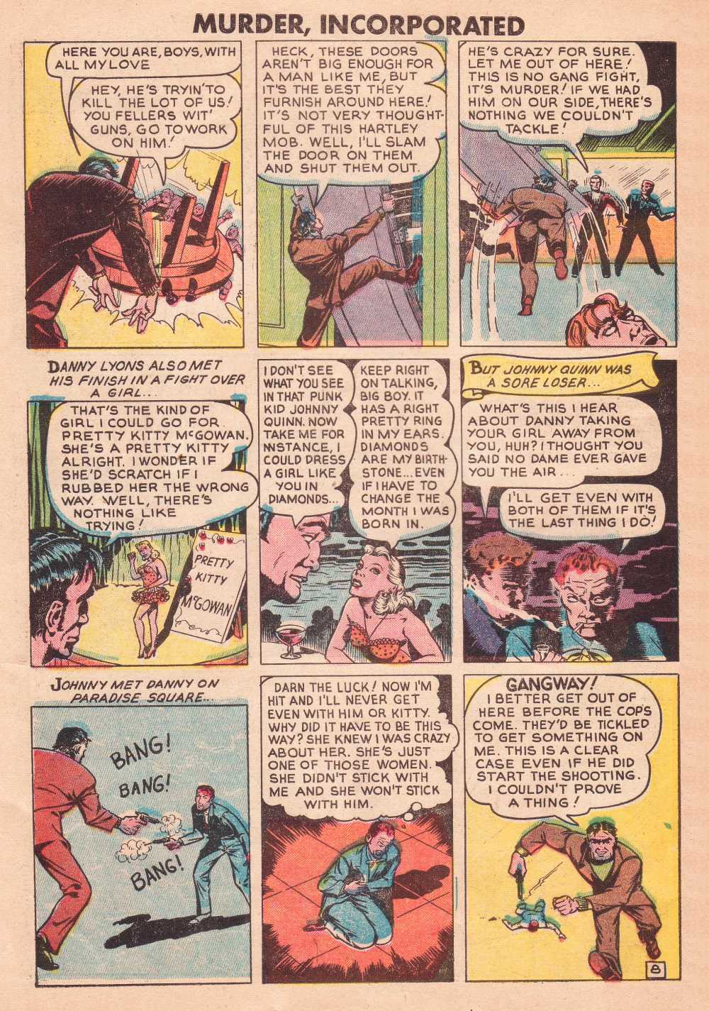 Read online Murder Incorporated (1948) comic -  Issue #8 - 30