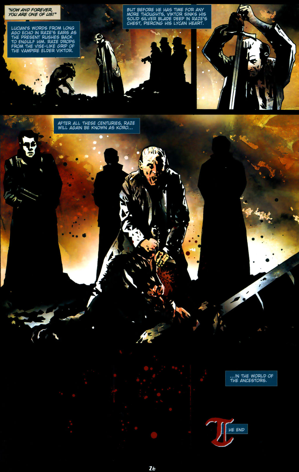 Read online Underworld: Red In Tooth And Claw comic -  Issue #3 - 24