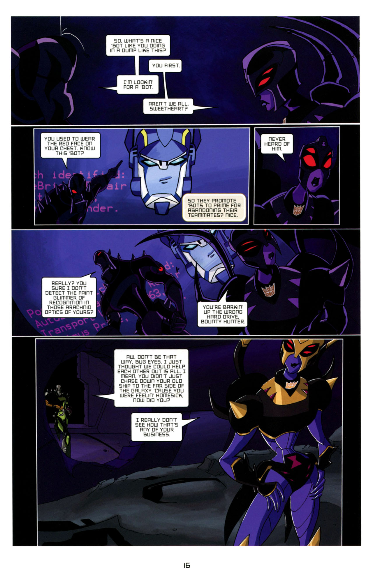 Read online Transformers Animated: The Arrival comic -  Issue #4 - 19