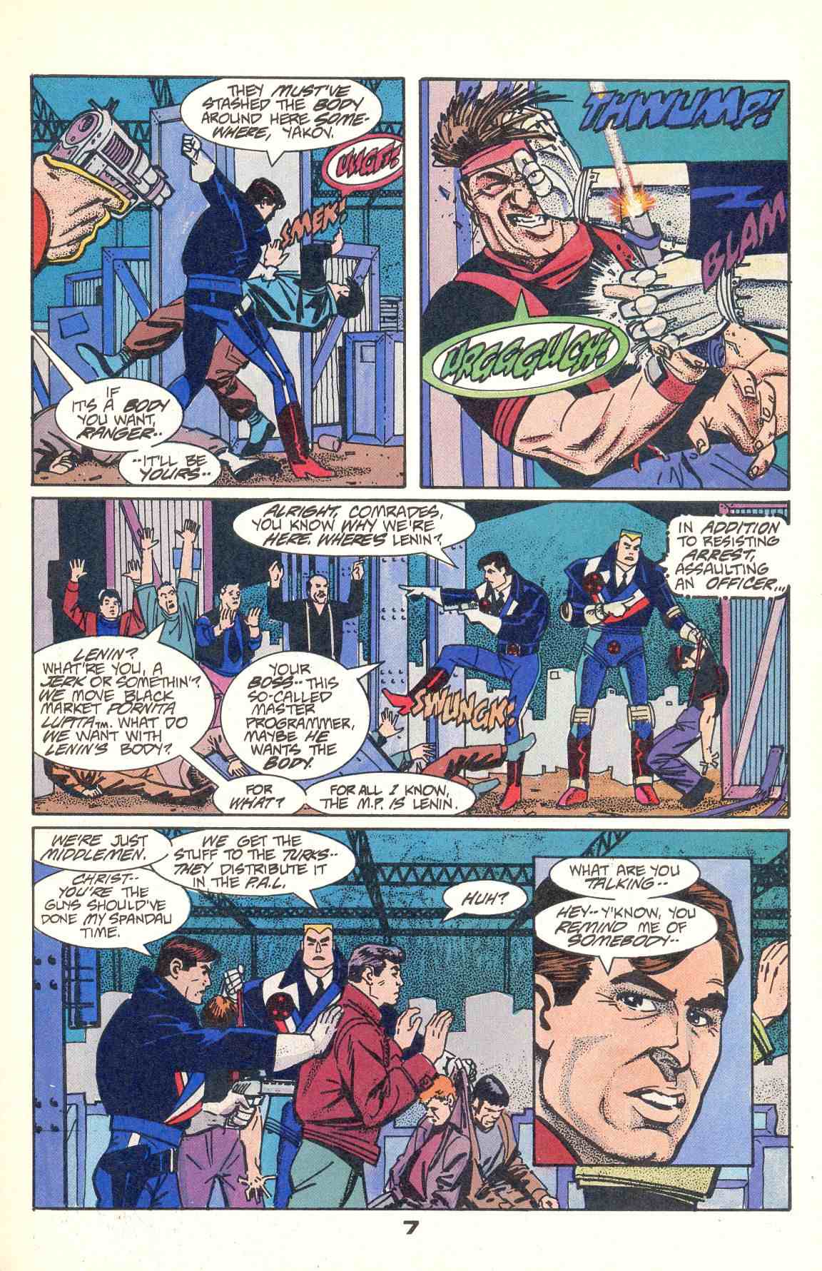 Read online Howard Chaykin's American Flagg comic -  Issue #6 - 9