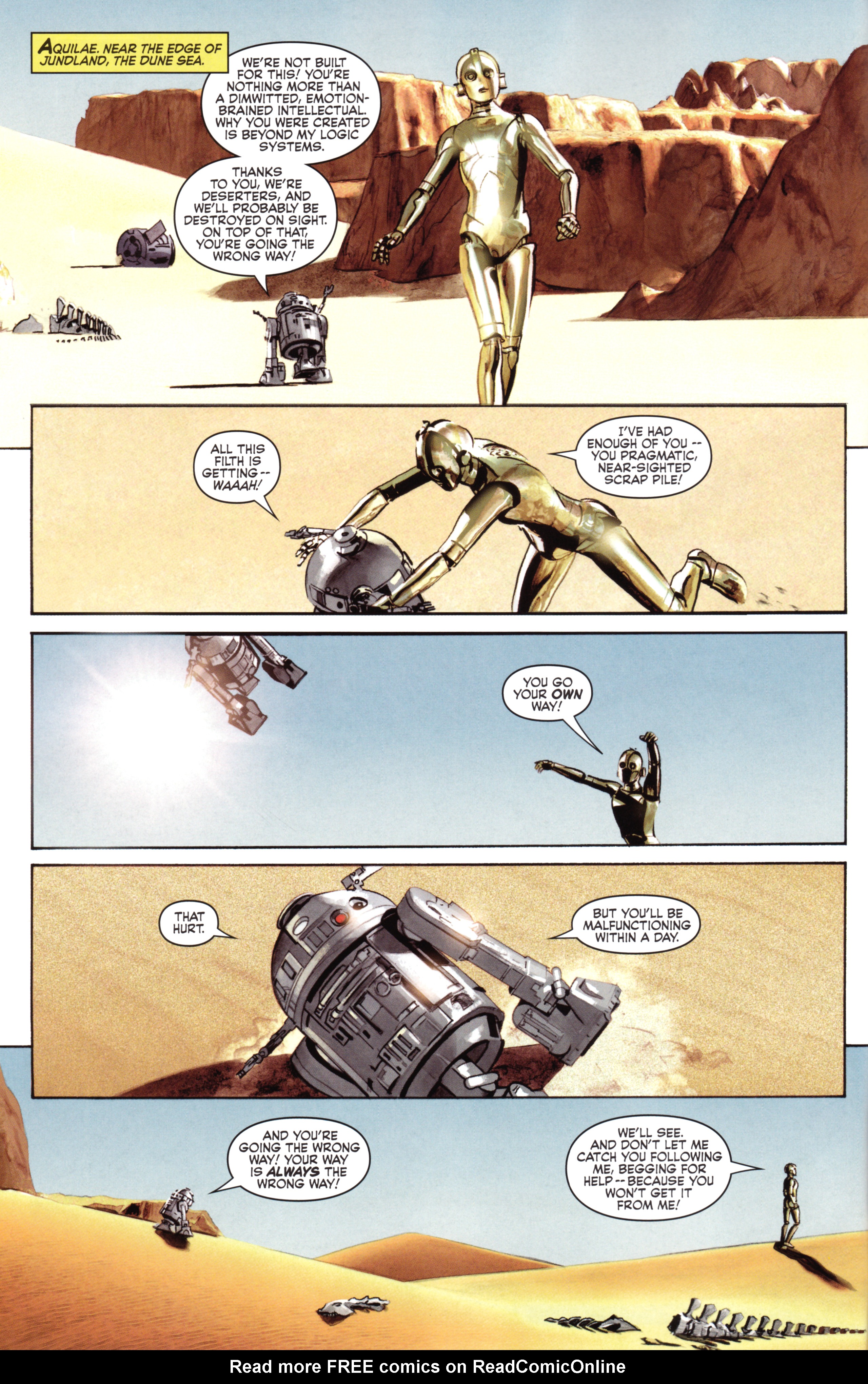 Read online The Star Wars comic -  Issue #3 - 4