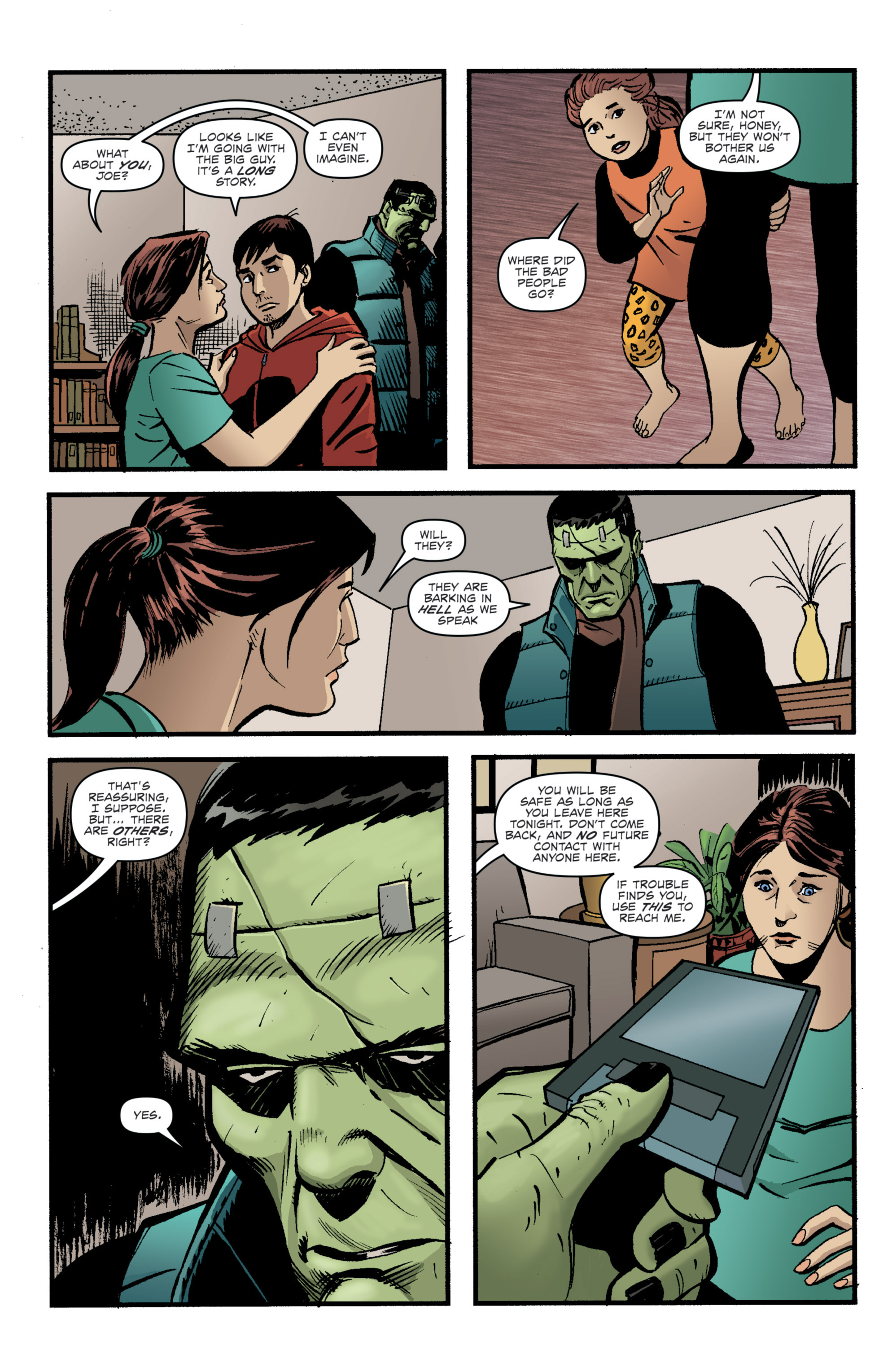 Read online Joe Frankenstein comic -  Issue #2 - 20