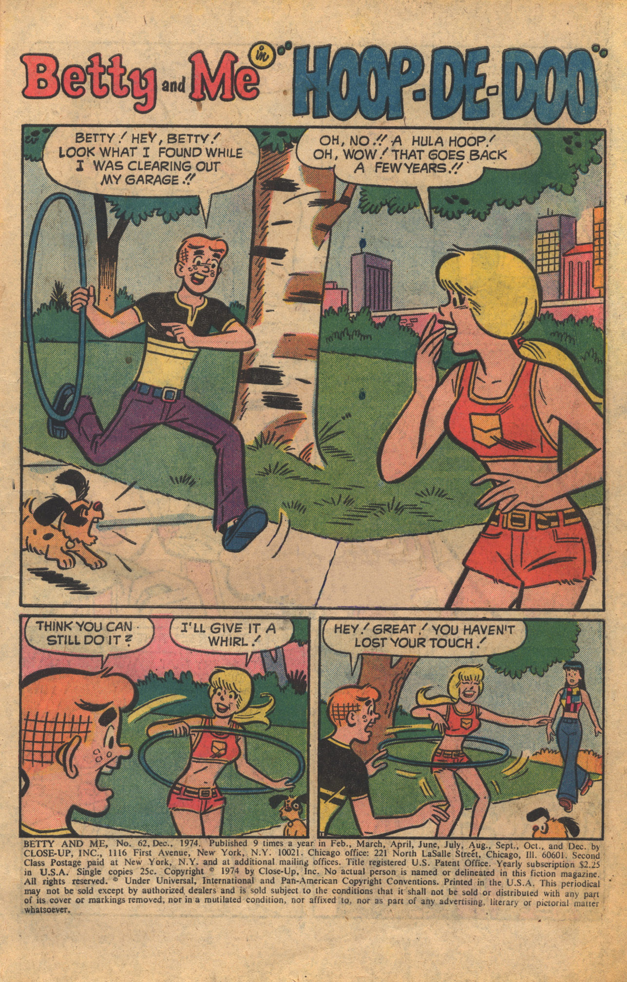 Read online Betty and Me comic -  Issue #62 - 3