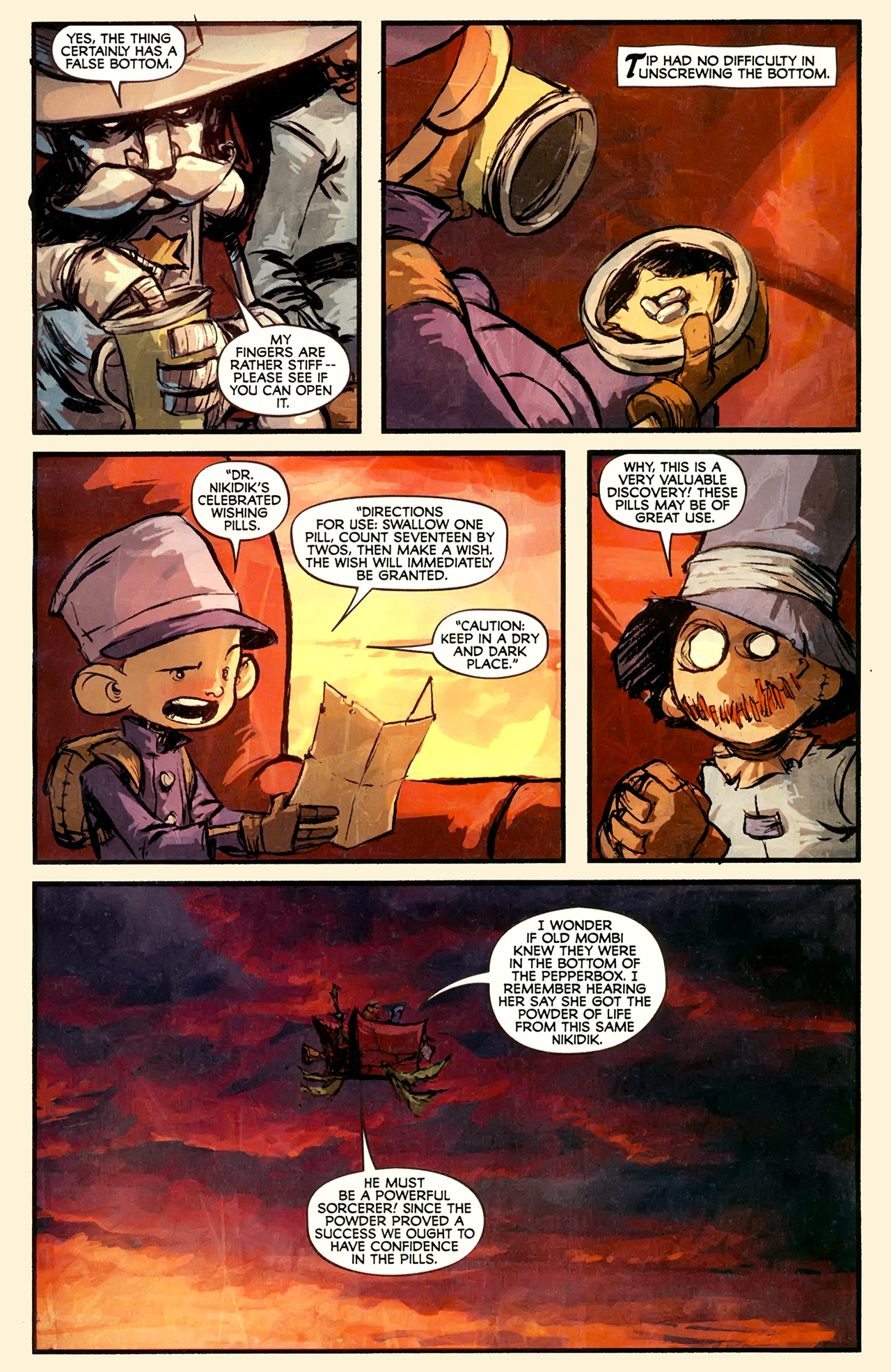 Read online The Marvelous Land of Oz comic -  Issue #6 - 16
