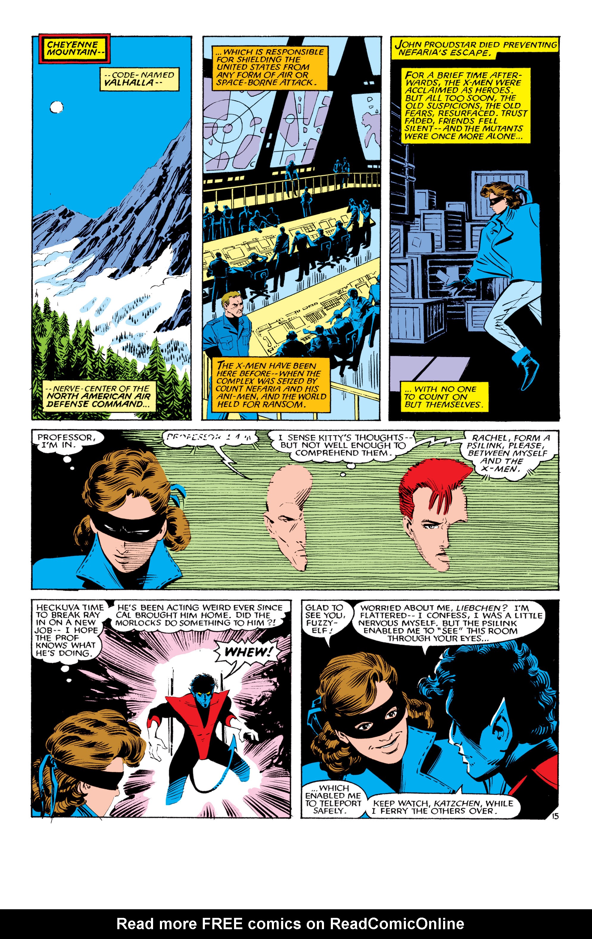 Read online Uncanny X-Men (1963) comic -  Issue #193 - 16
