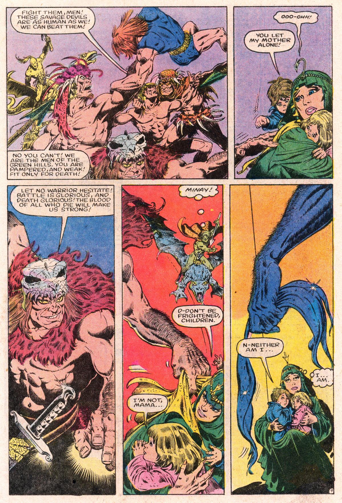 Read online The Saga of Crystar, Crystal Warrior comic -  Issue #7 - 8