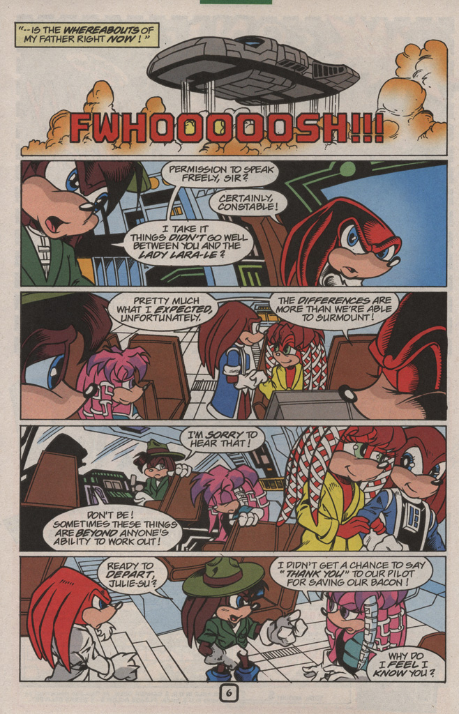 Read online Knuckles the Echidna comic -  Issue #22 - 10