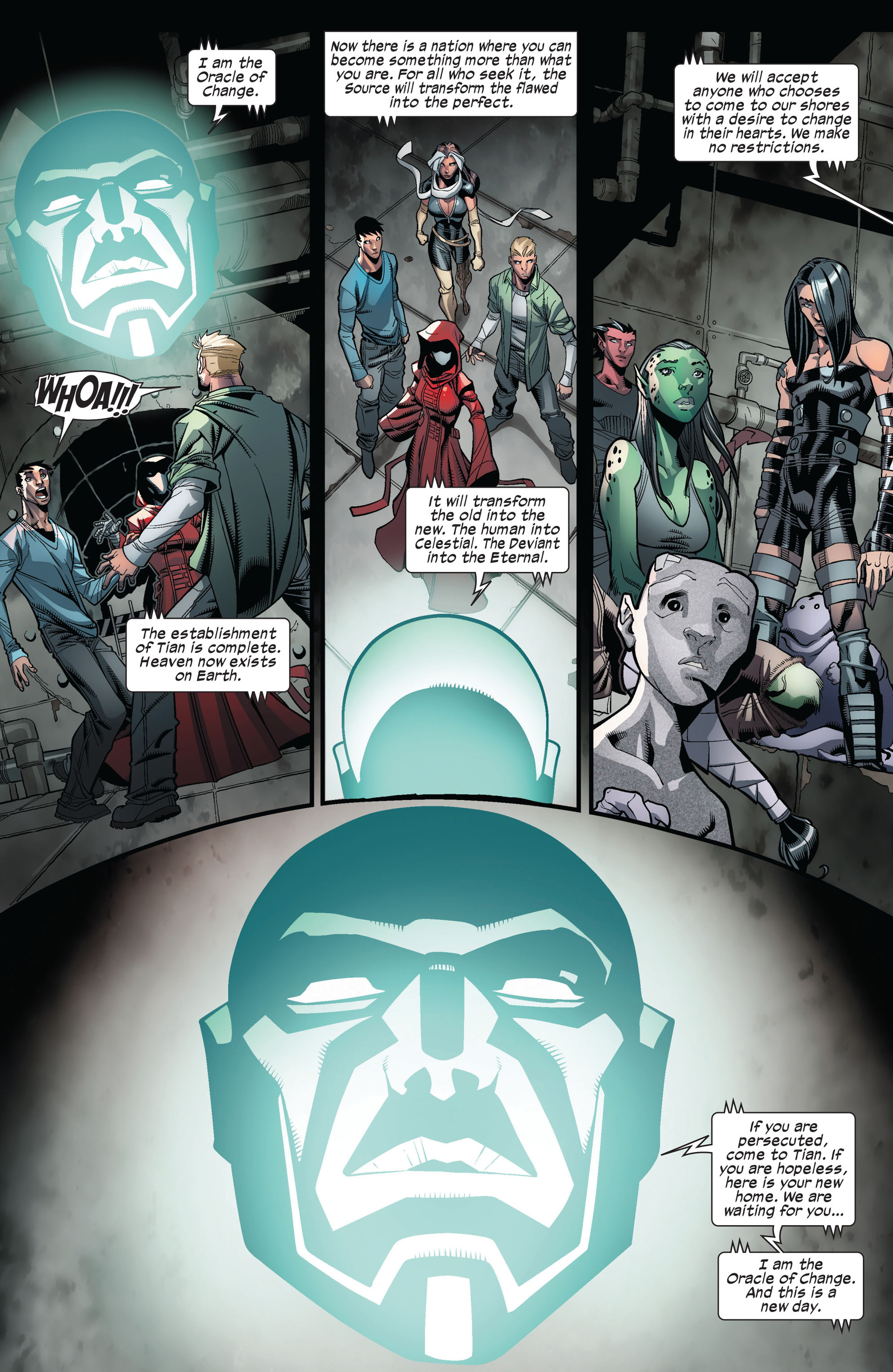 Read online Ultimate Comics X-Men comic -  Issue #6 - 17