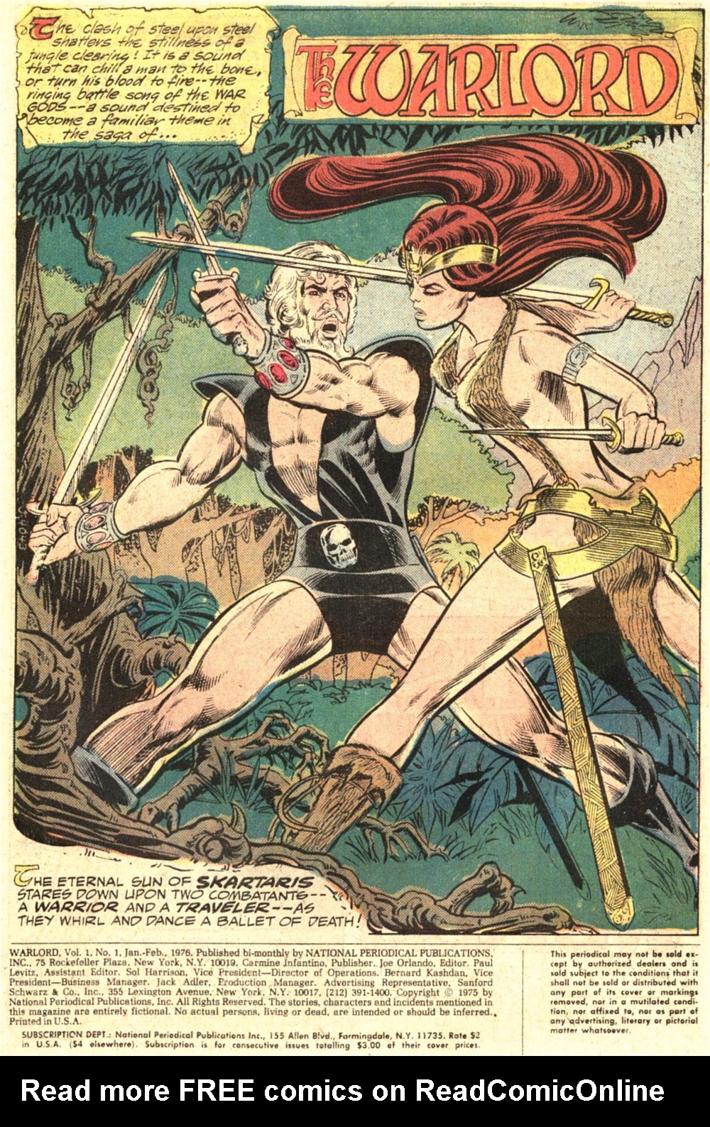 Read online Warlord (1976) comic -  Issue #1 - 2