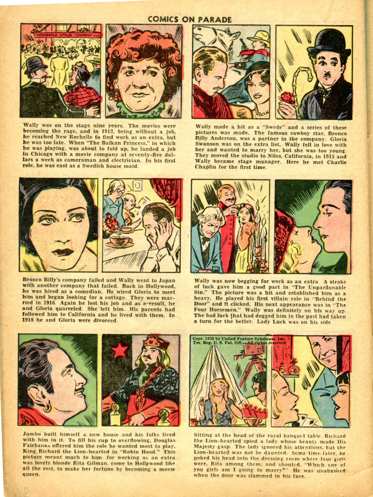 Read online Comics on Parade comic -  Issue #7 - 22