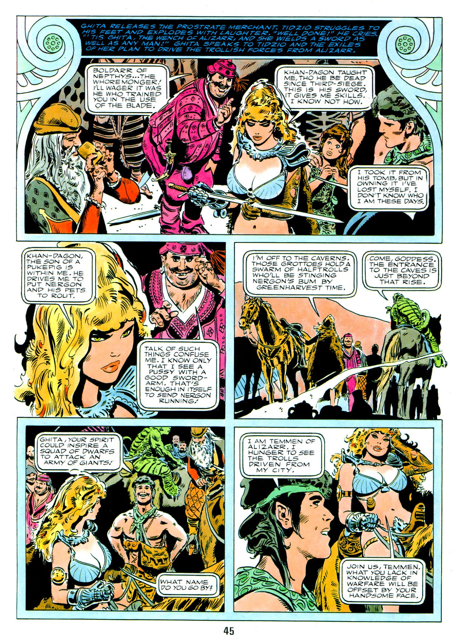 Read online Ghita of Alizarr comic -  Issue #1 - 46