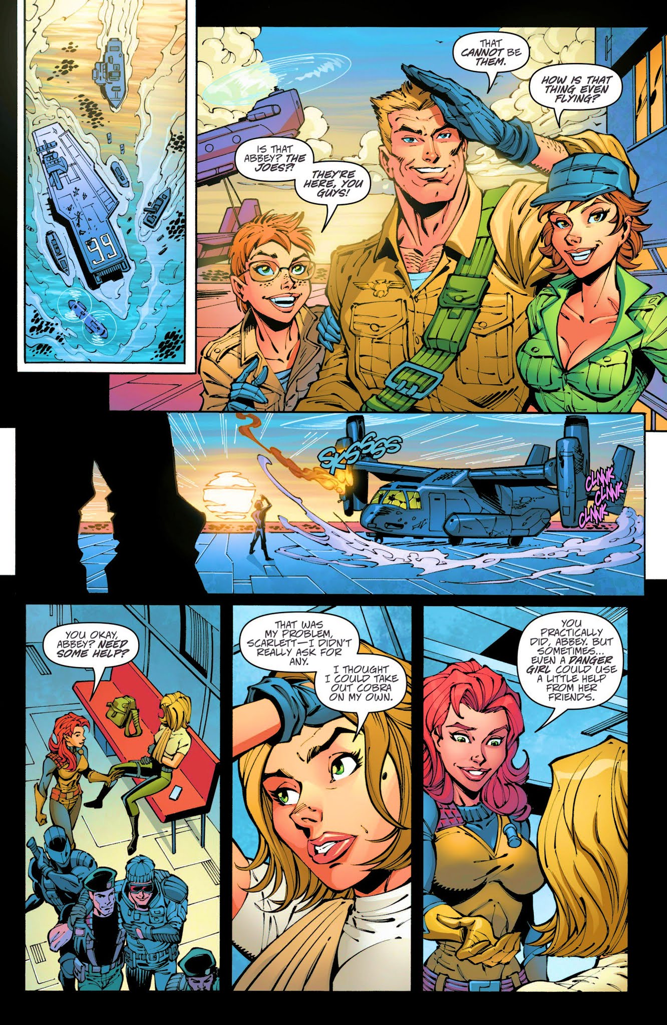Read online Danger Girl/G.I. Joe comic -  Issue #5 - 22